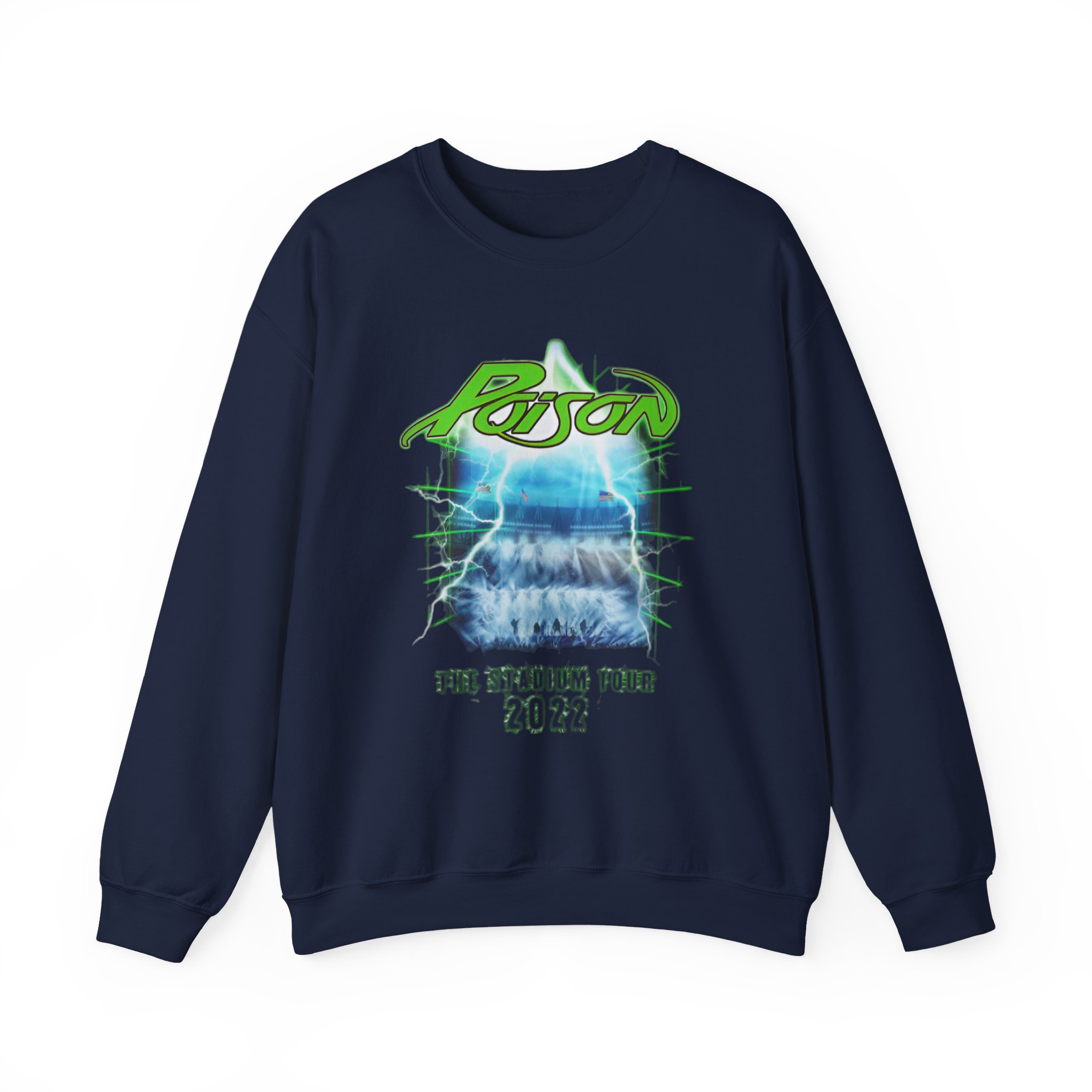 Poison Stadium Tour Unisex Heavy Blendâ„¢ Crewneck Sweatshirt