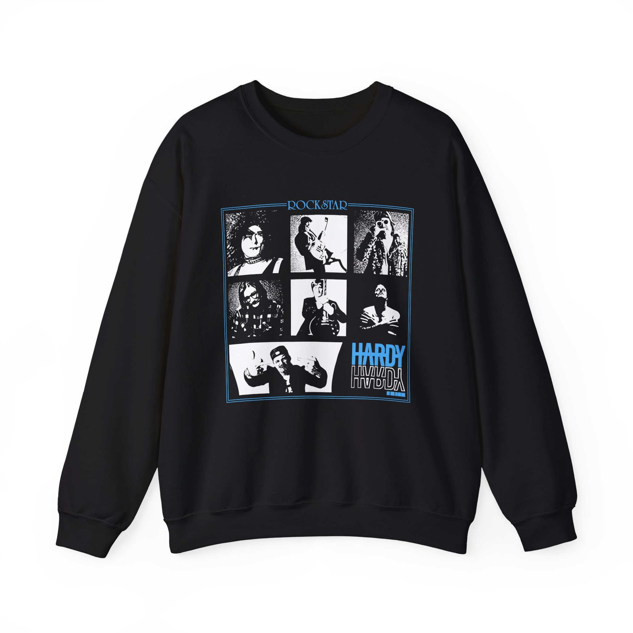 Hardy Rockstar Unisex Heavy Blendâ„¢ Crewneck Sweatshirt