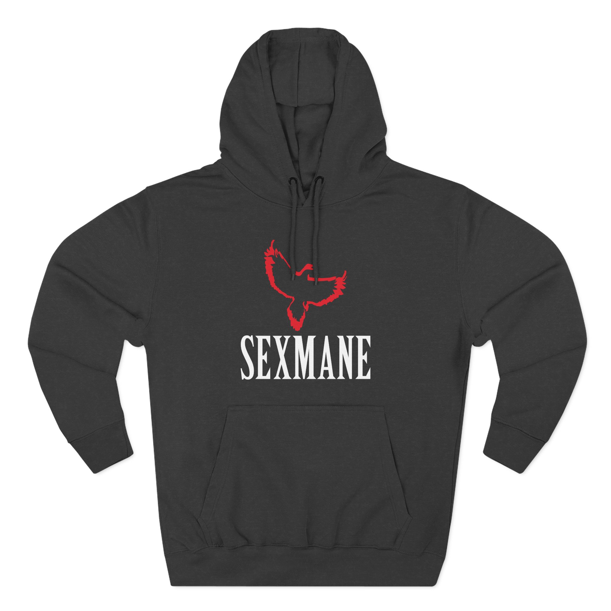 Sexmane Three-Panel Fleece Hoodie