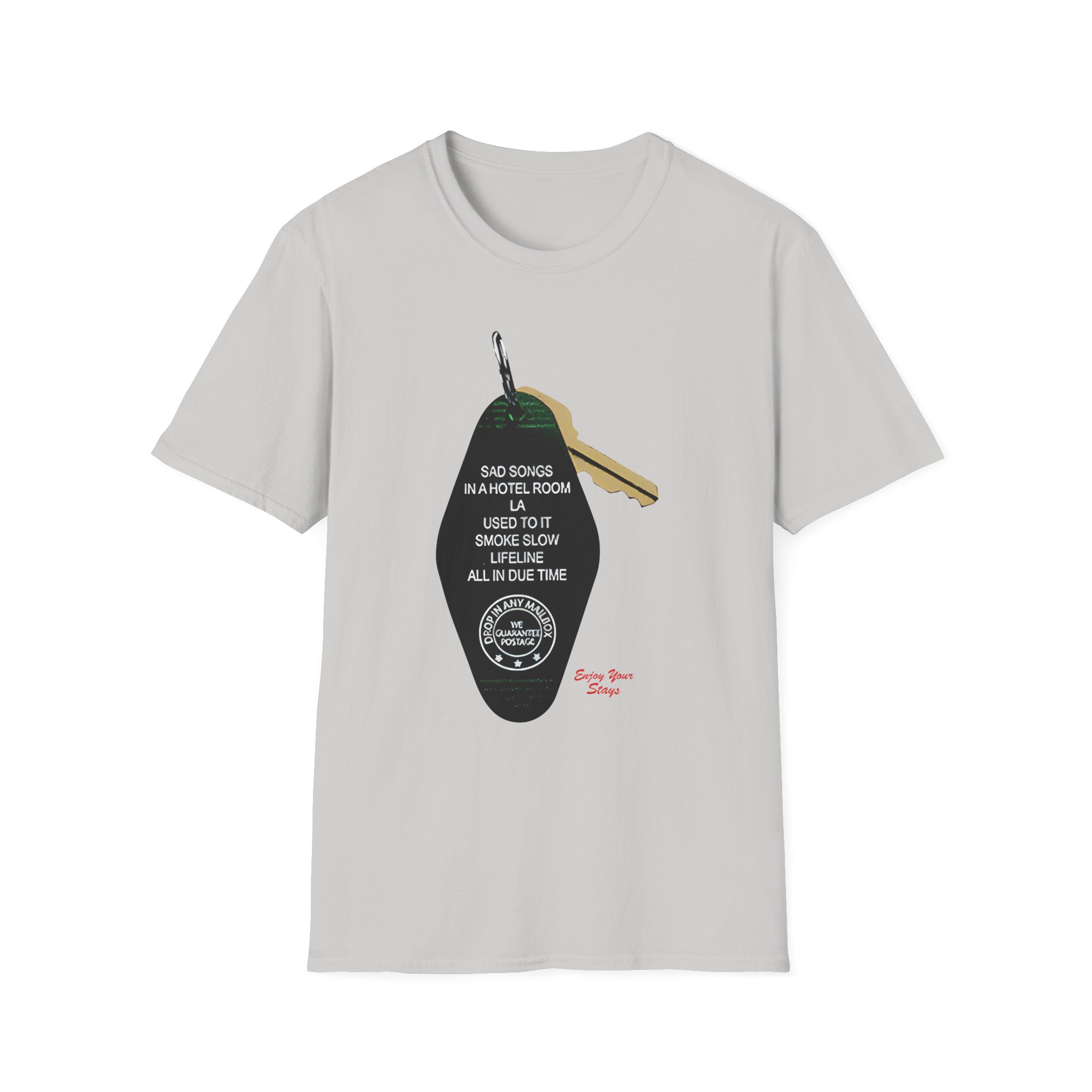 Joshua Bassett Hotel Room Key Unisex Softstyle T-Shirt