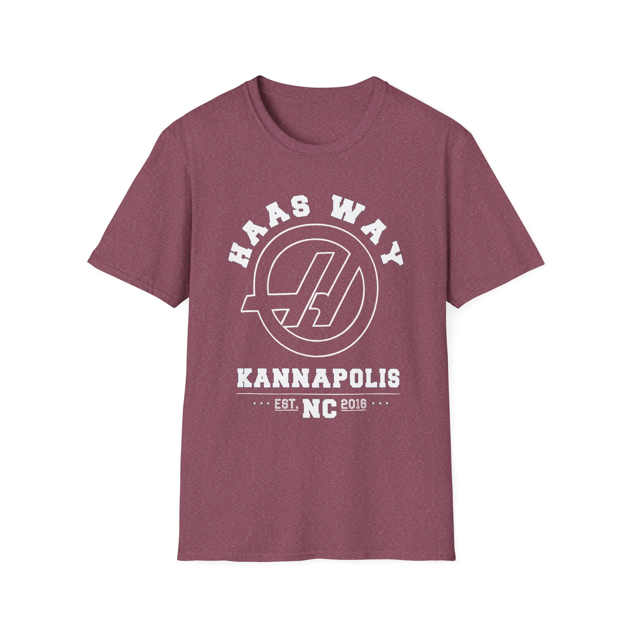 Haas F1 Haas Way Kannapolis Unisex Softstyle T-Shirt