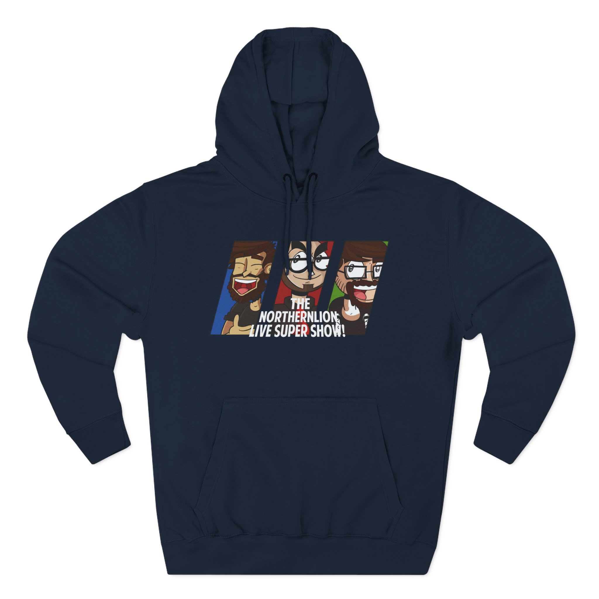 Northernlion Rebrand Three-Panel Fleece Hoodie