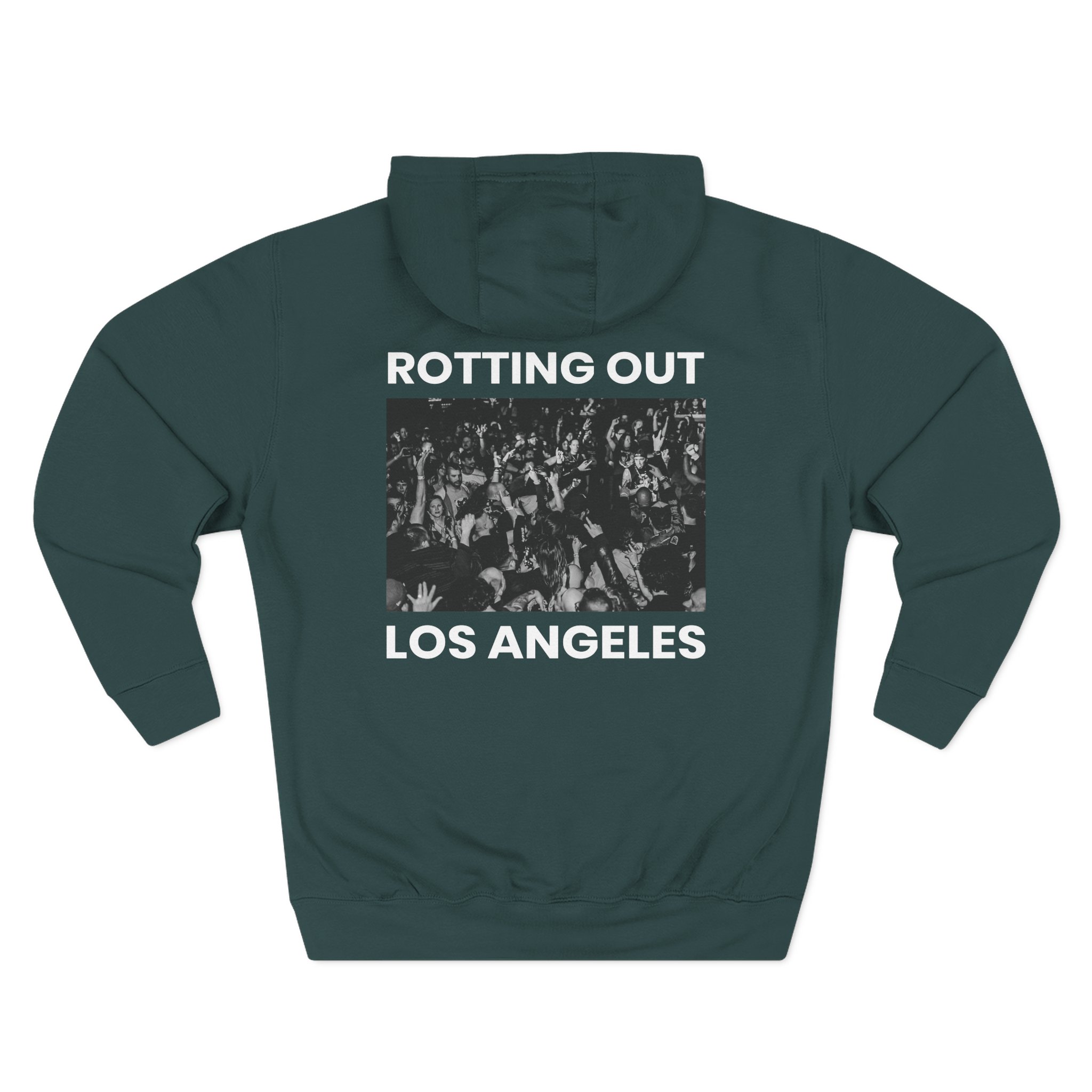 Rotting Out Los Angeles Three-Panel Fleece Hoodie