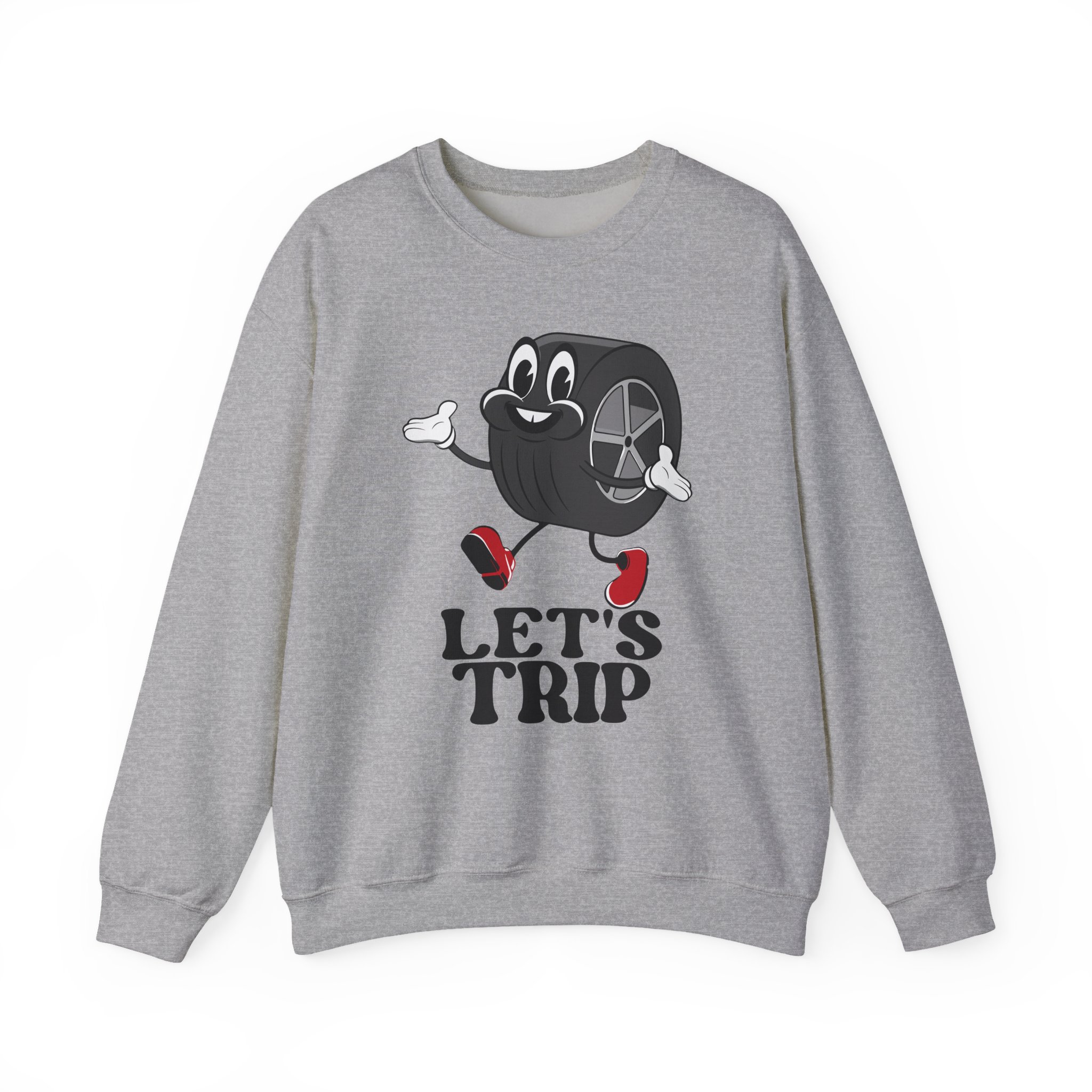 Sturniolo Triplets Lets Trip Wheelie Unisex Heavy Blendâ„¢ Crewneck Sweatshirt