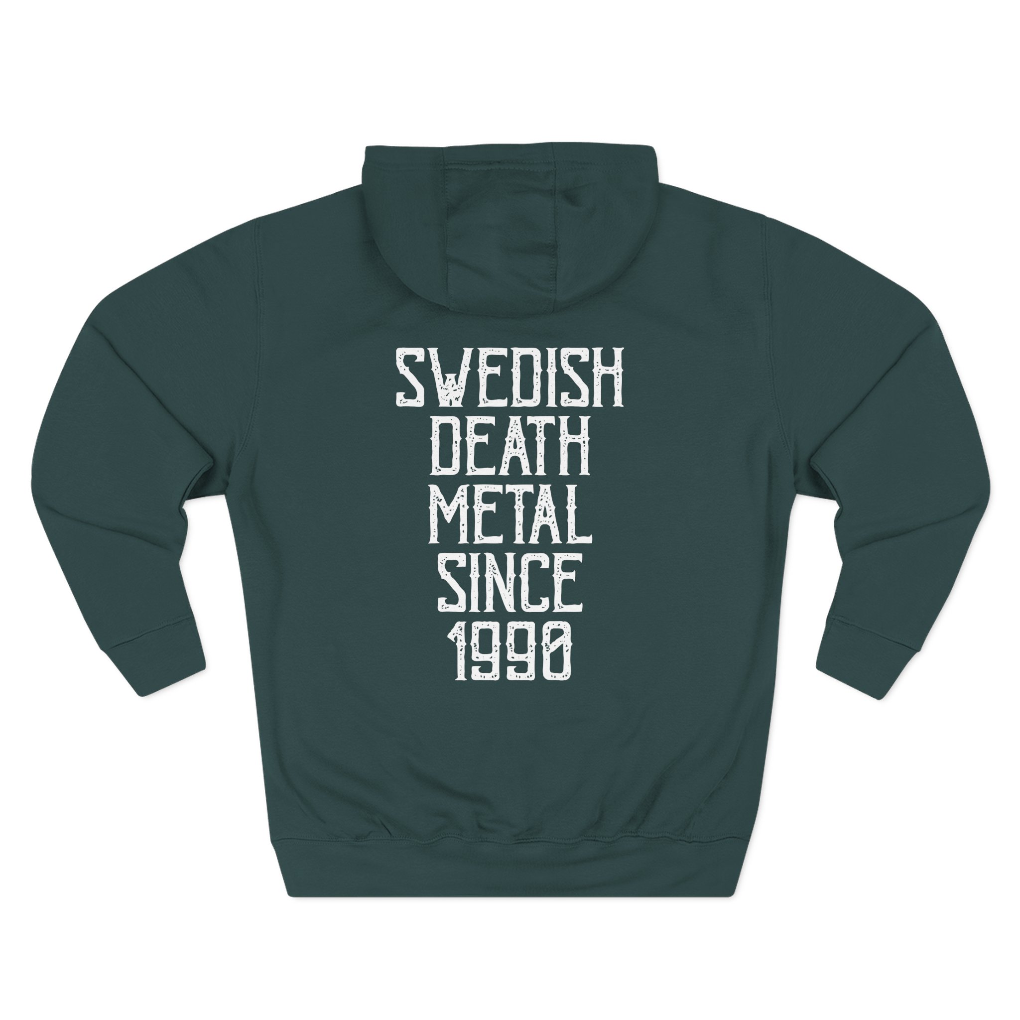 At the Gates Swedish Death Metal Since 1990 Three-panel Fleece Hoodie