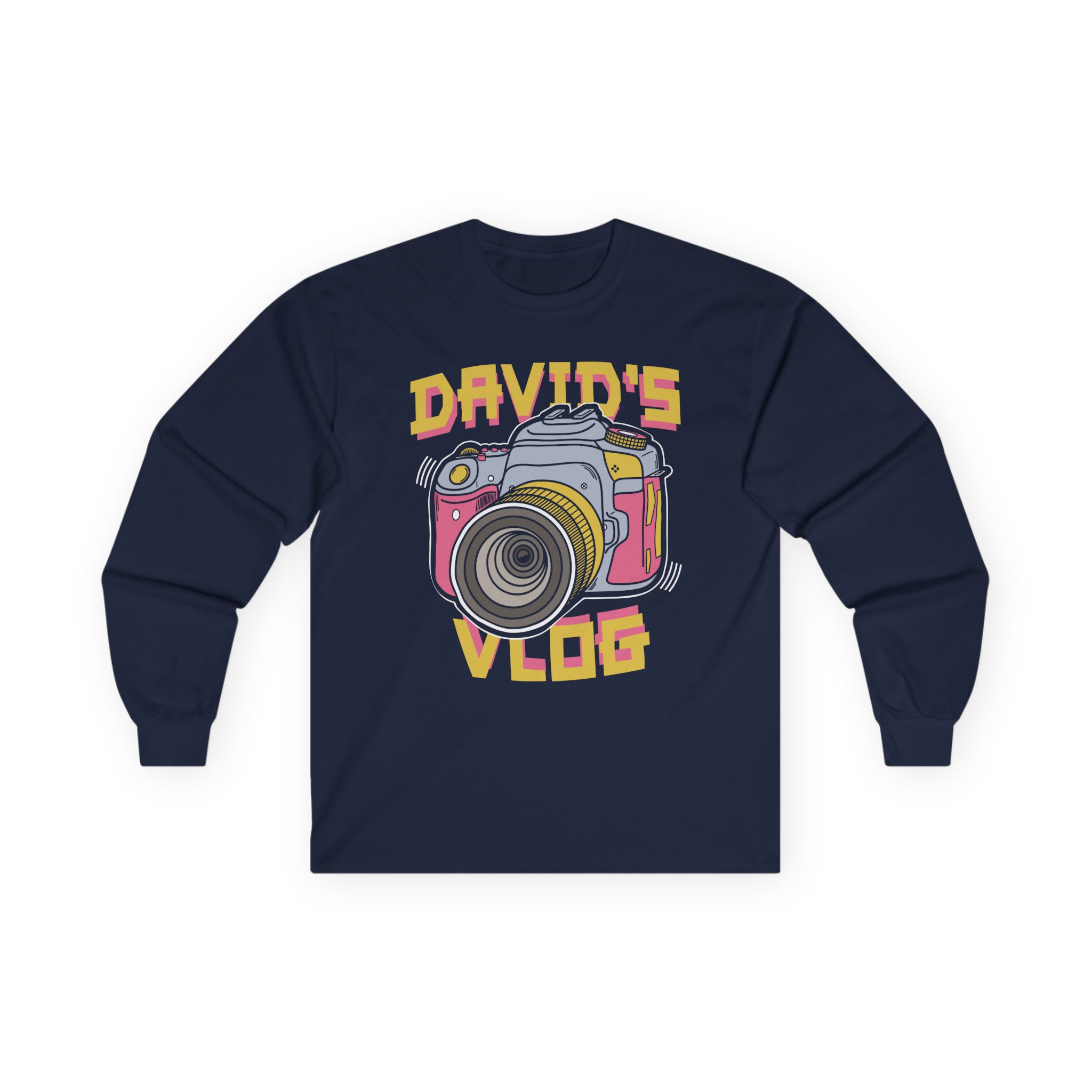 David Dobrik David's Vlog Unisex Ultra Cotton Long Sleeve Tee