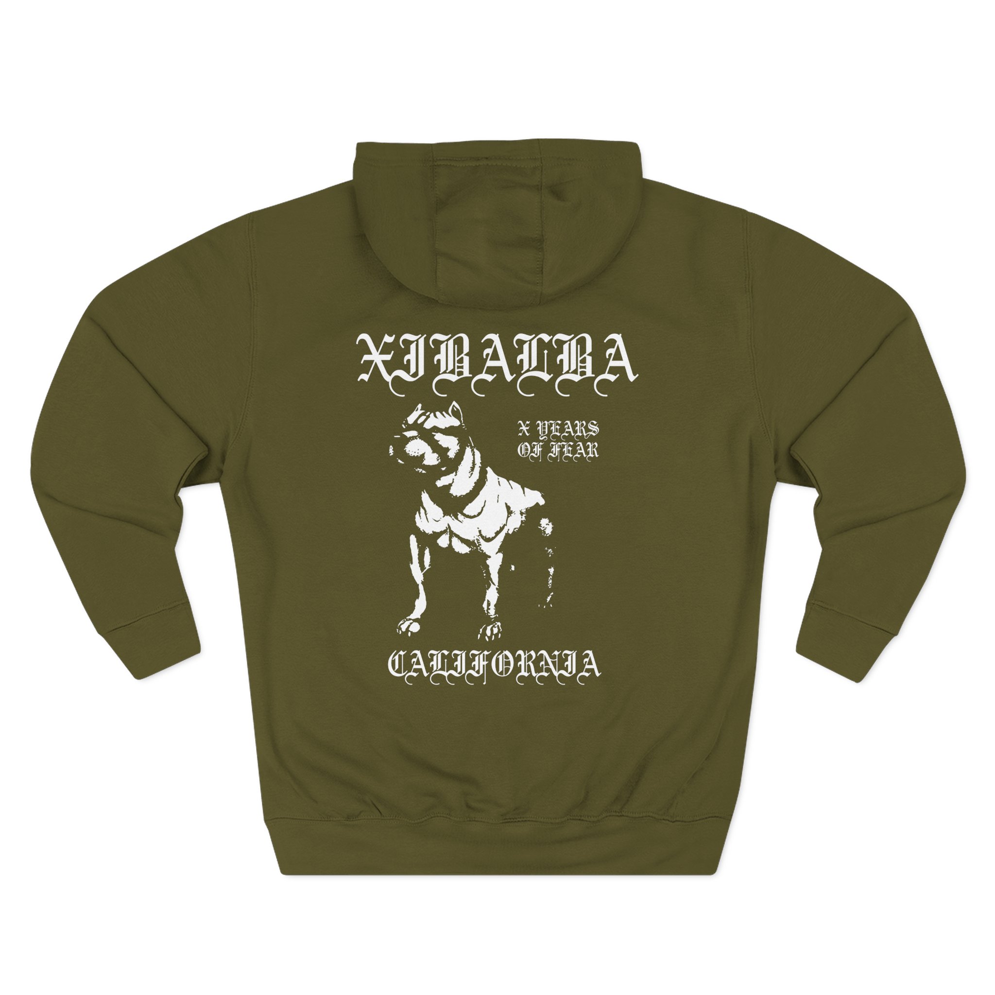Xibalba Rude Dogs Three-Panel Fleece Hoodie