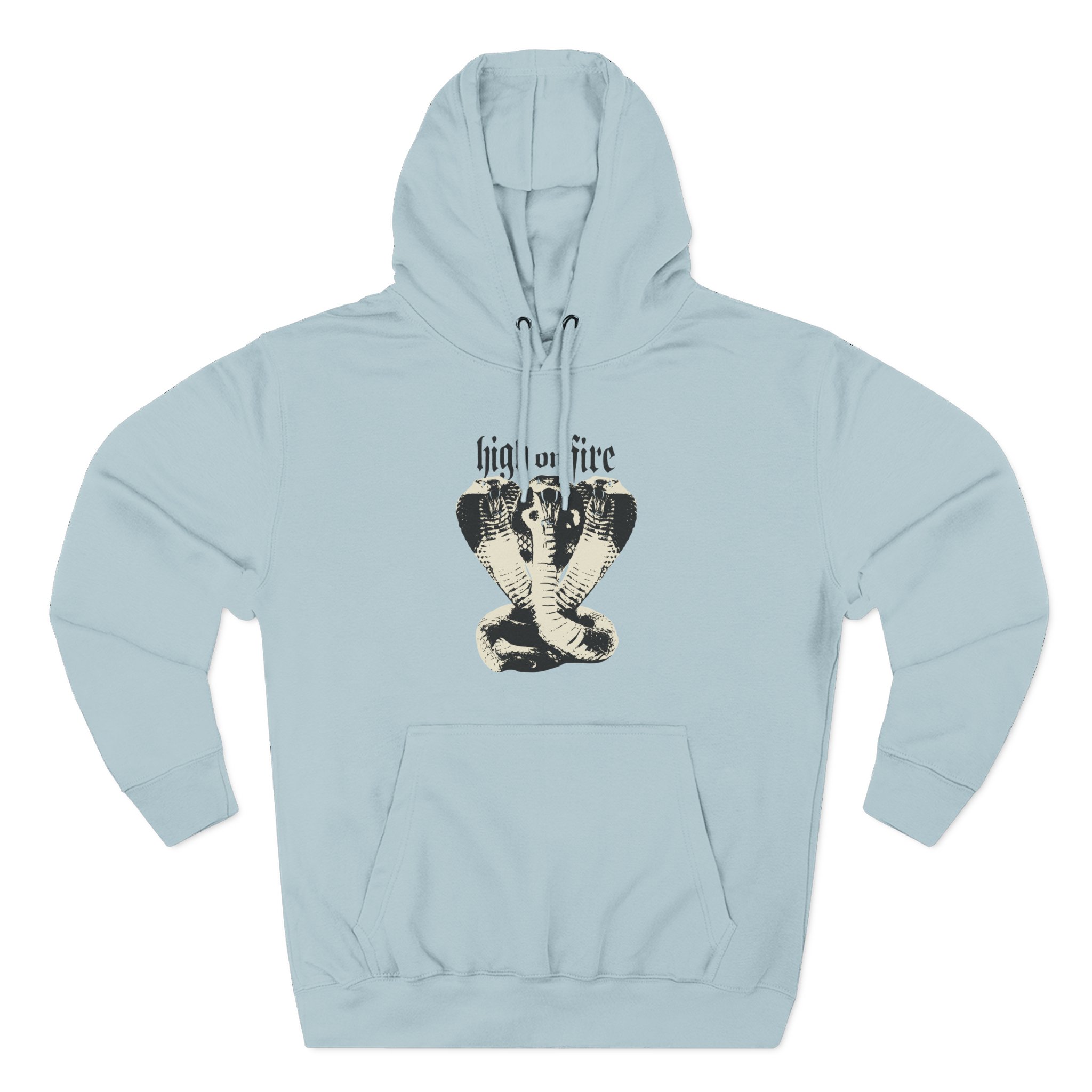 High on Fire Branca Snakes Three-Panel Fleece Hoodie