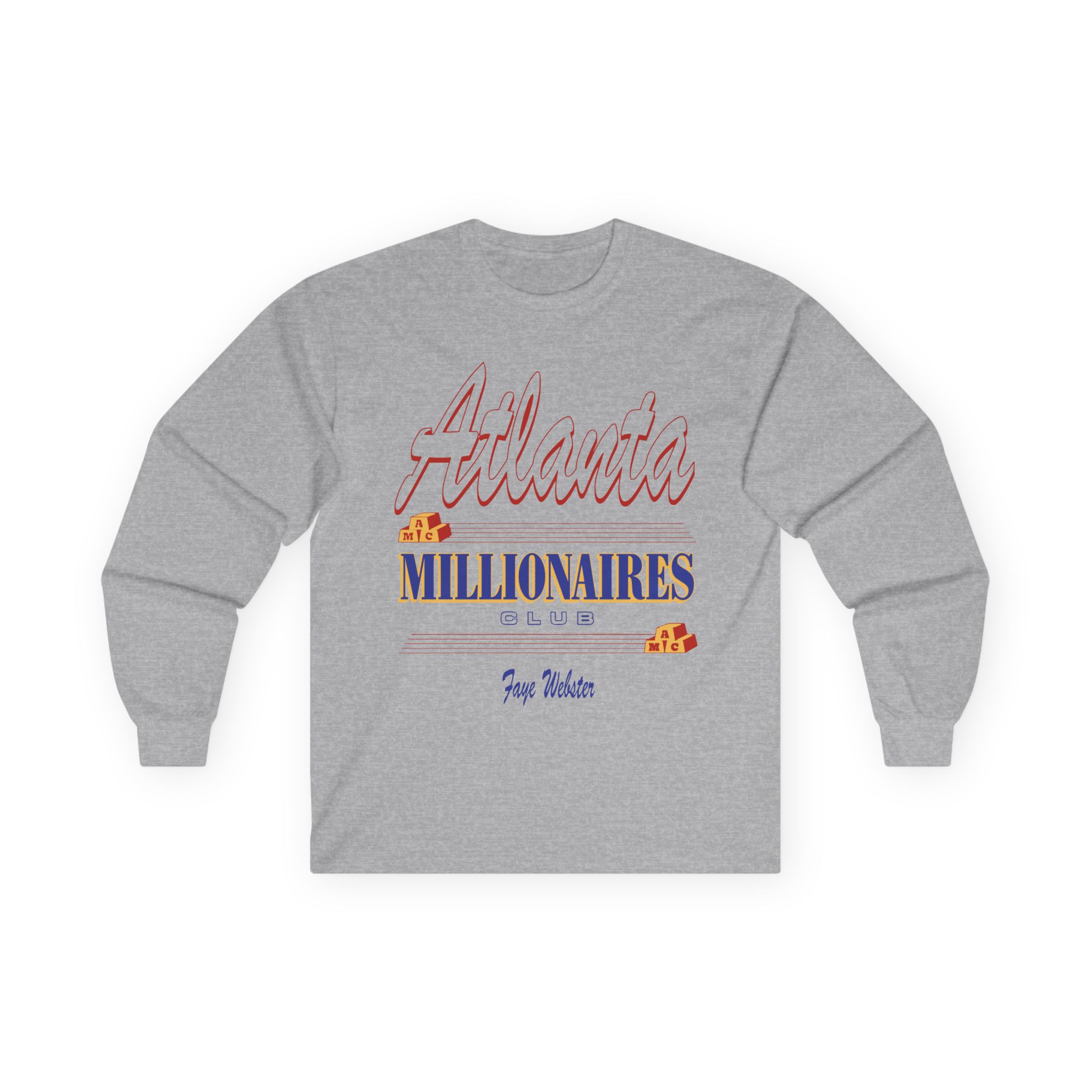 Faye Webster Atlanta Millionaires Club Unisex Ultra Cotton Long Sleeve Tee