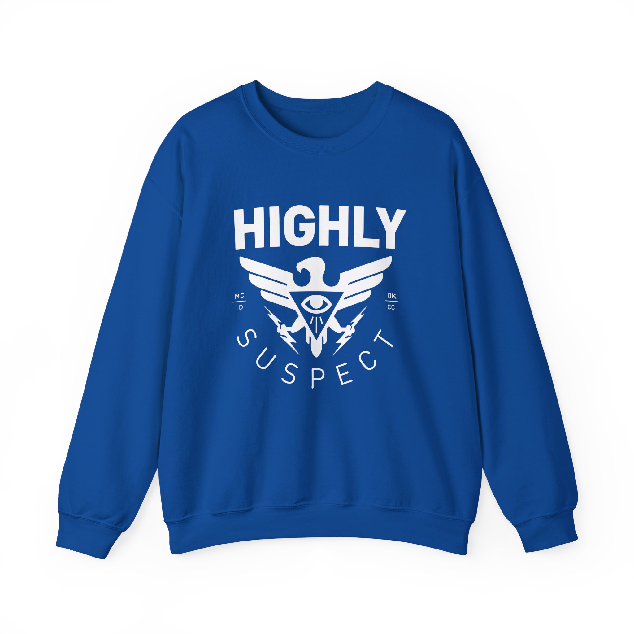 Highly Suspect Rock Band Unisex Heavy Blend Crewneck Sweatshirt