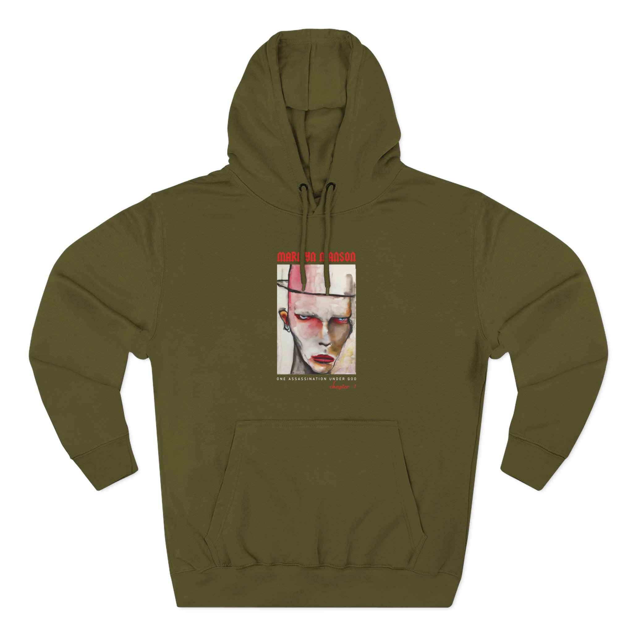 Marilyn Manson One Assassination Under God Three-Panel Fleece Hoodie