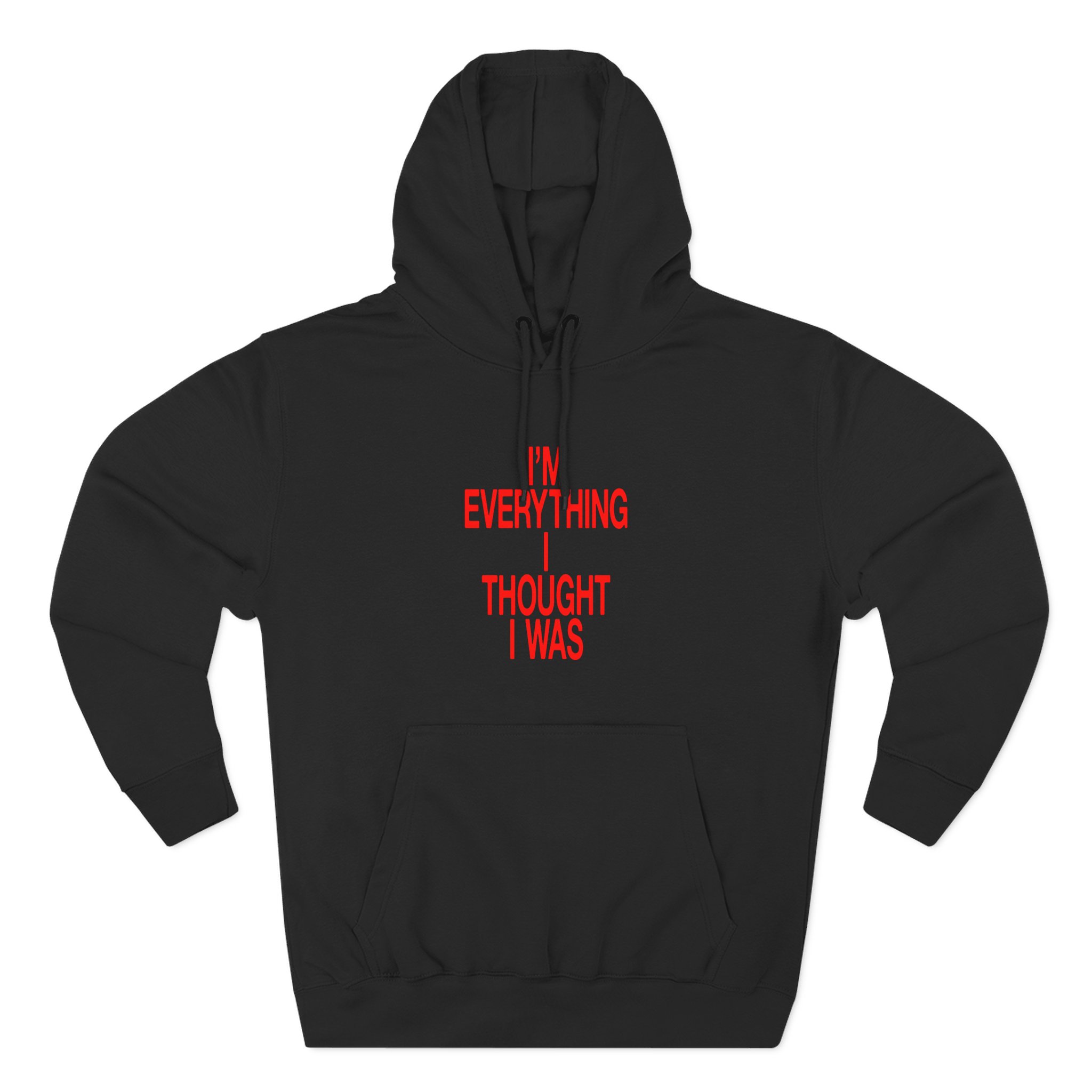 JT Im Everything Three-panel Fleece Hoodie