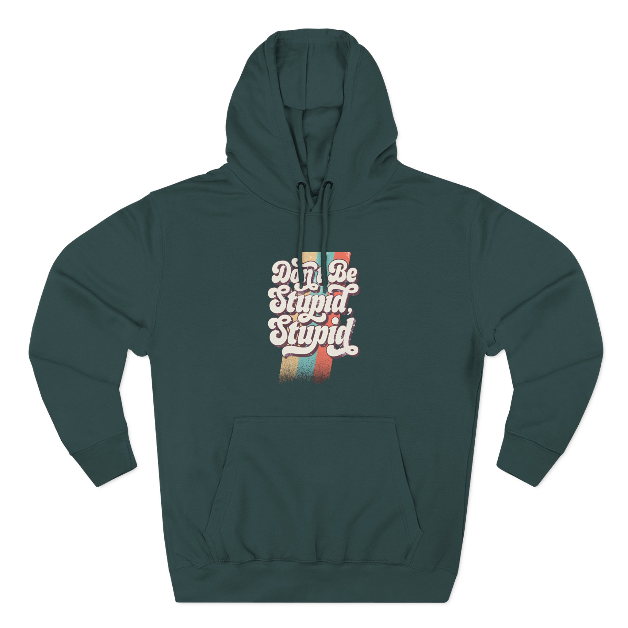 Philip Defranco Don’t Be Stupid Three-Panel Fleece Hoodie