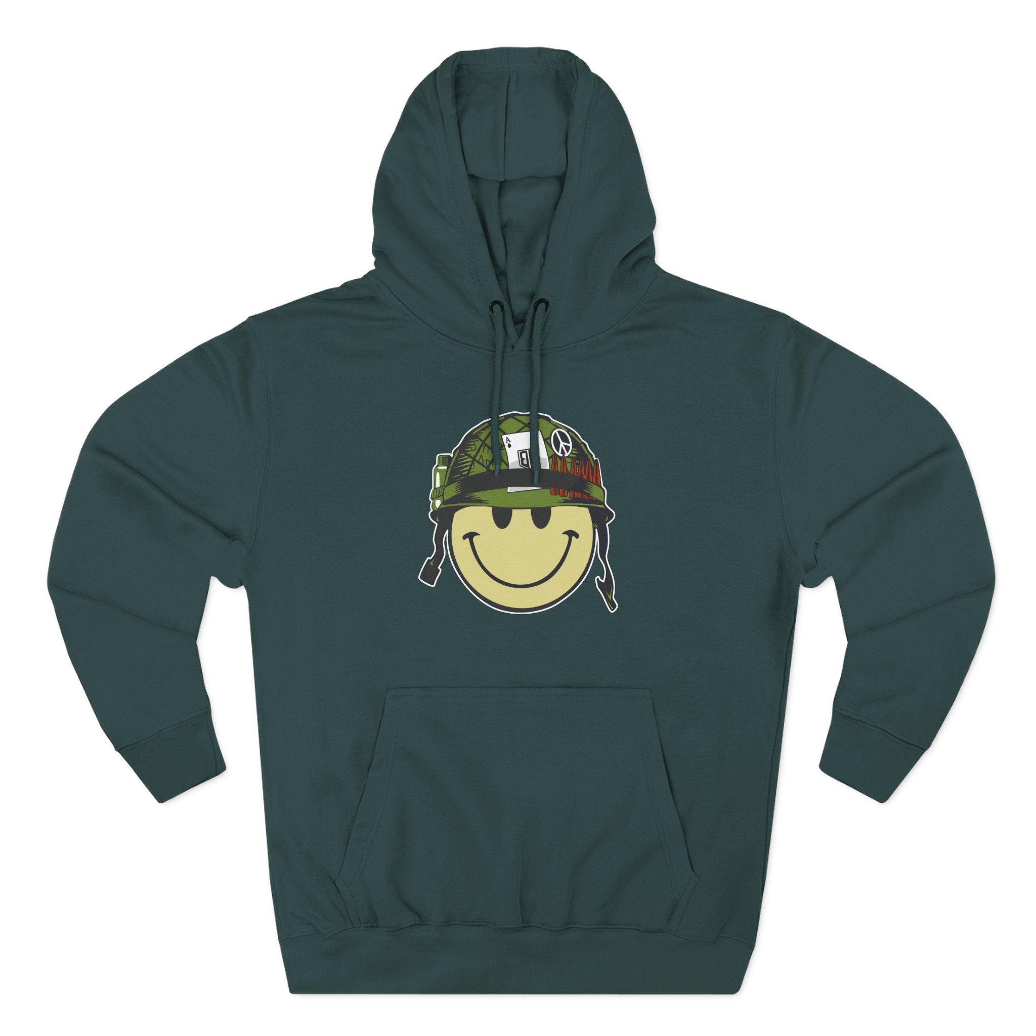Roman Atwood Smiley Three-Panel Fleece Hoodie