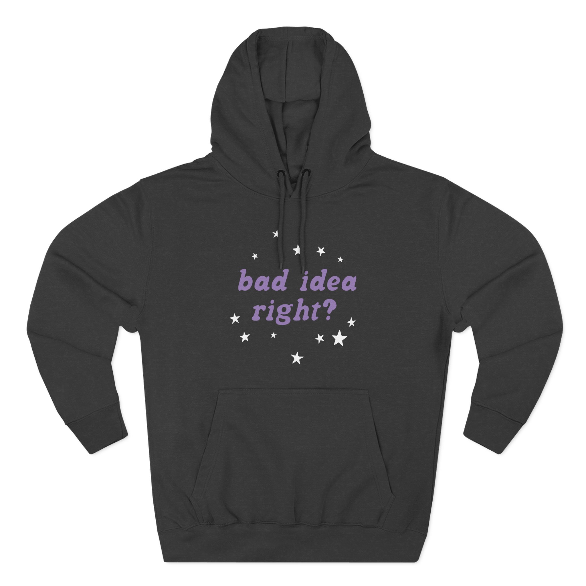 Bad Idea Right Three-Panel Fleece Hoodie