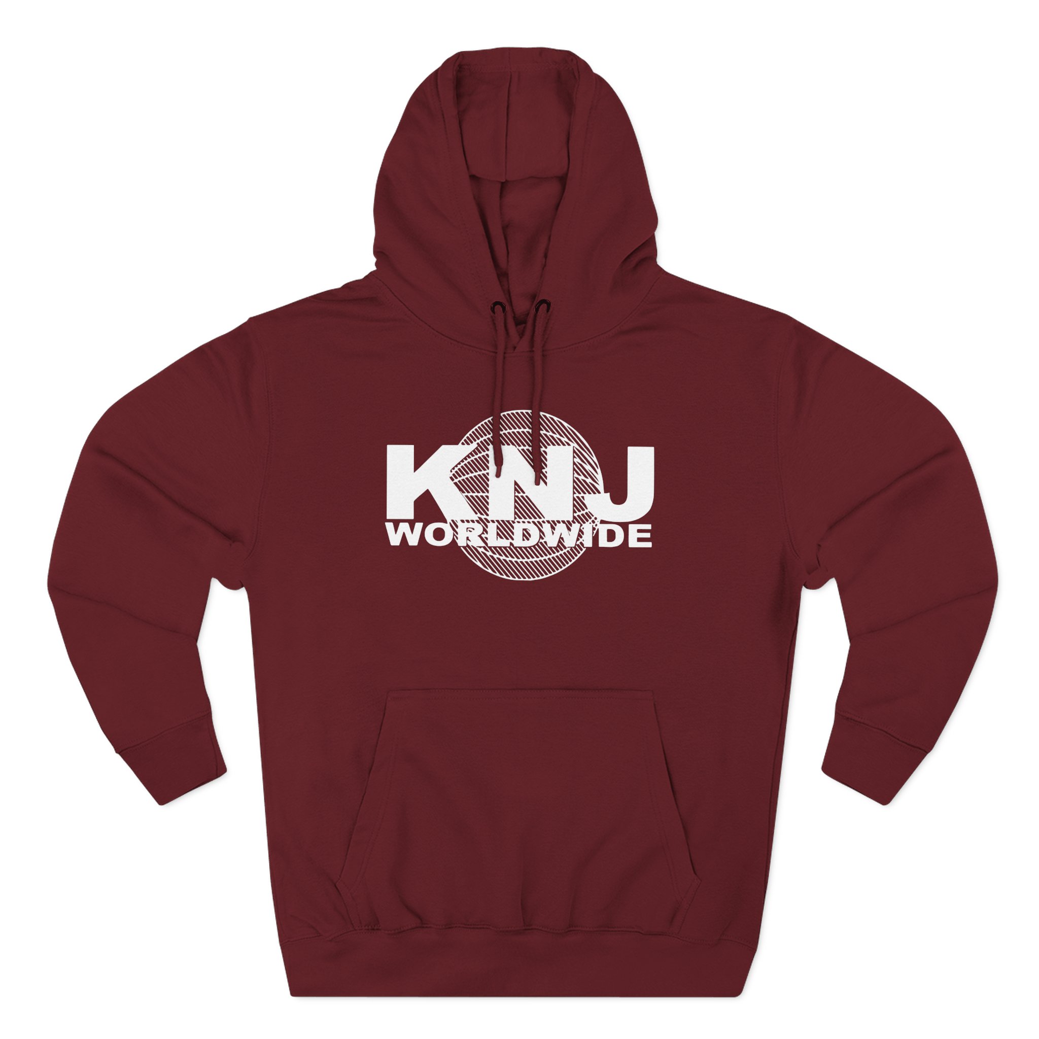 KNJ Three-Panel Fleece Hoodie