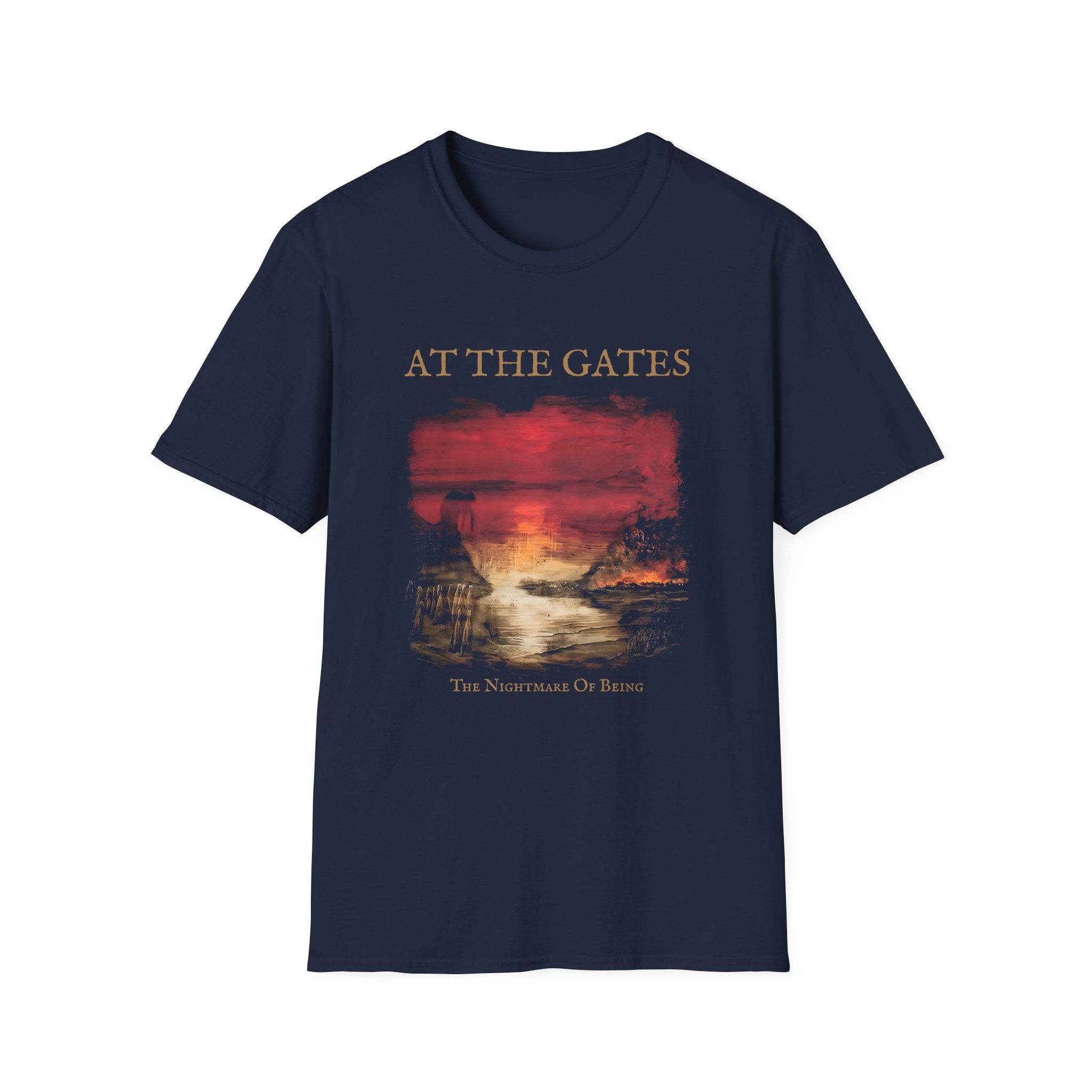 At the Gates the Nightmare of Being Unisex Softstyle T-shirt