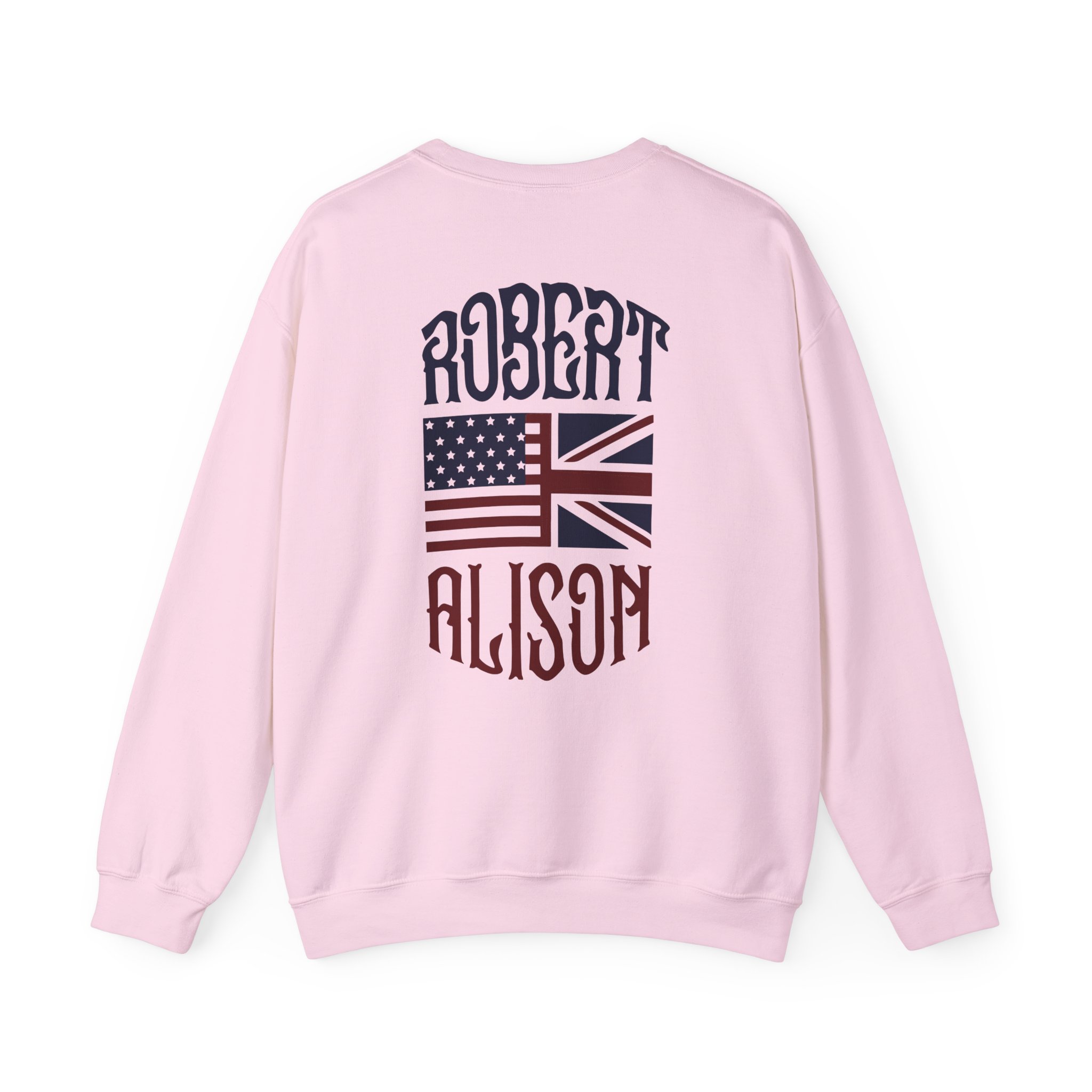 Robert Plant Inflated Type Unisex Heavy Blendâ„¢ Crewneck Sweatshirt