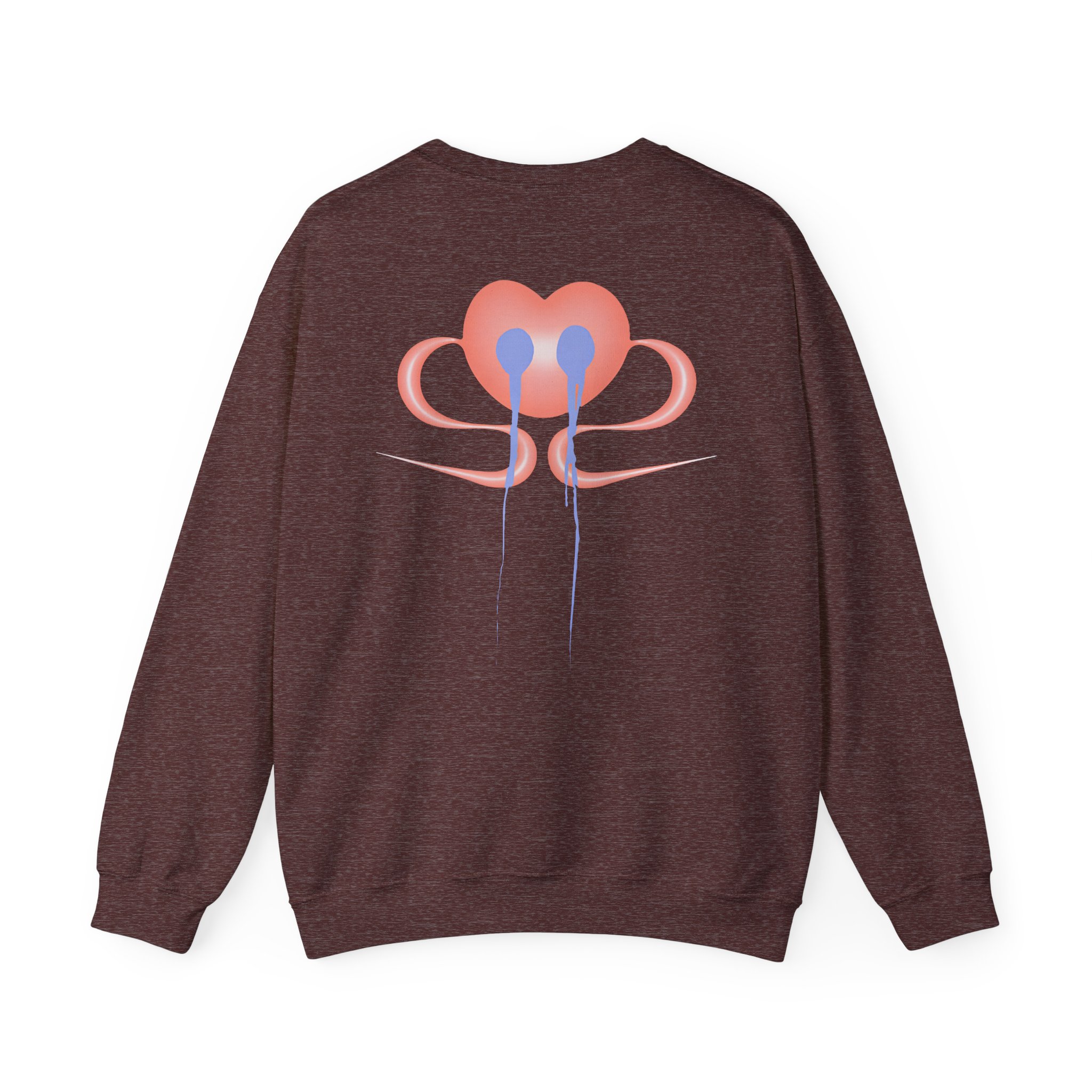 Nina Chuba Heart Unisex Heavy Blendâ„¢ Crewneck Sweatshirt