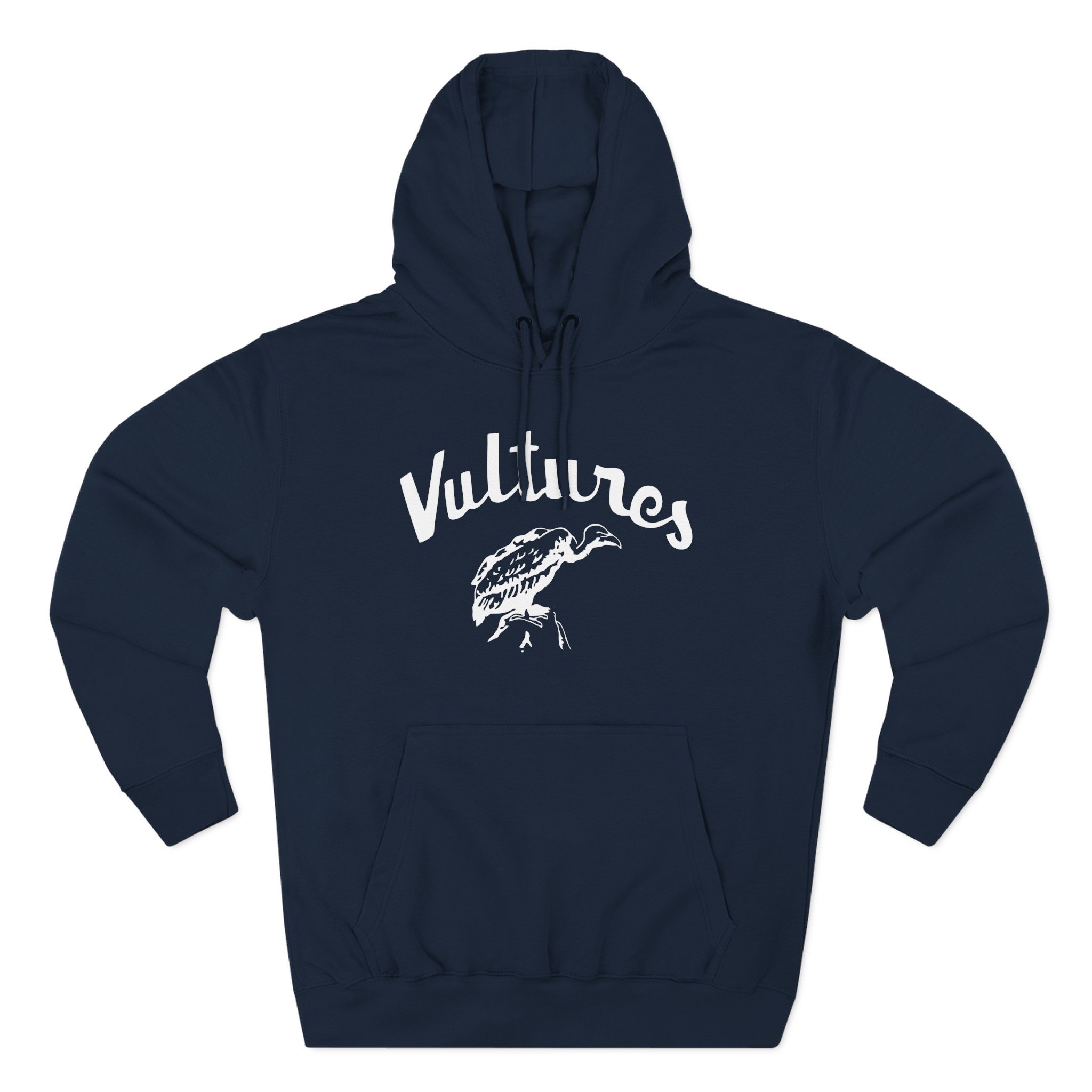 Vultures Three-Panel Fleece Hoodie
