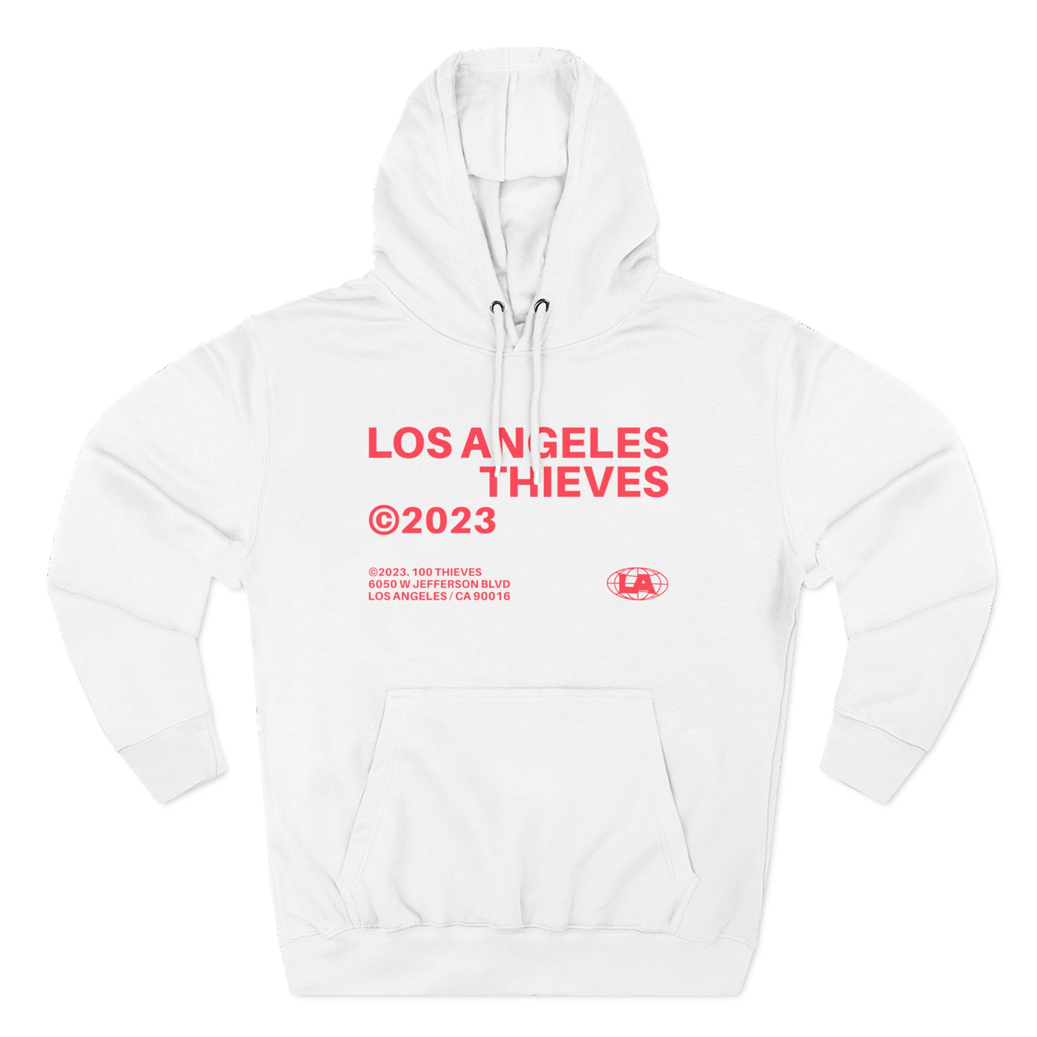 Los Angeles Thieves Three-panel Fleece Hoodie
