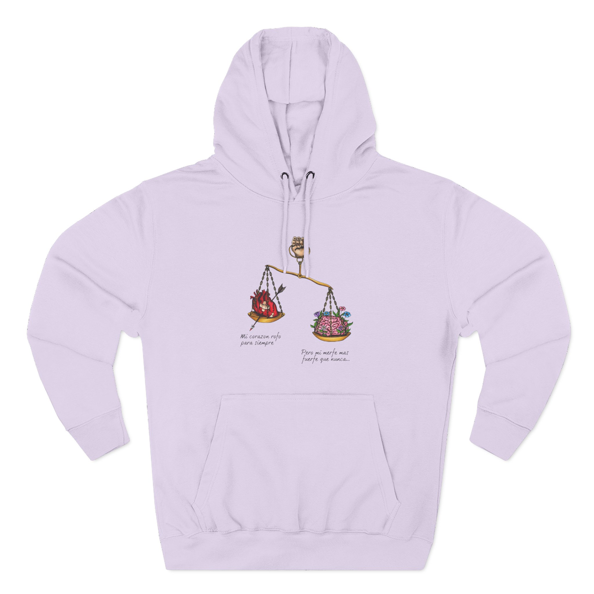Arcangel Three-Panel Fleece Hoodie
