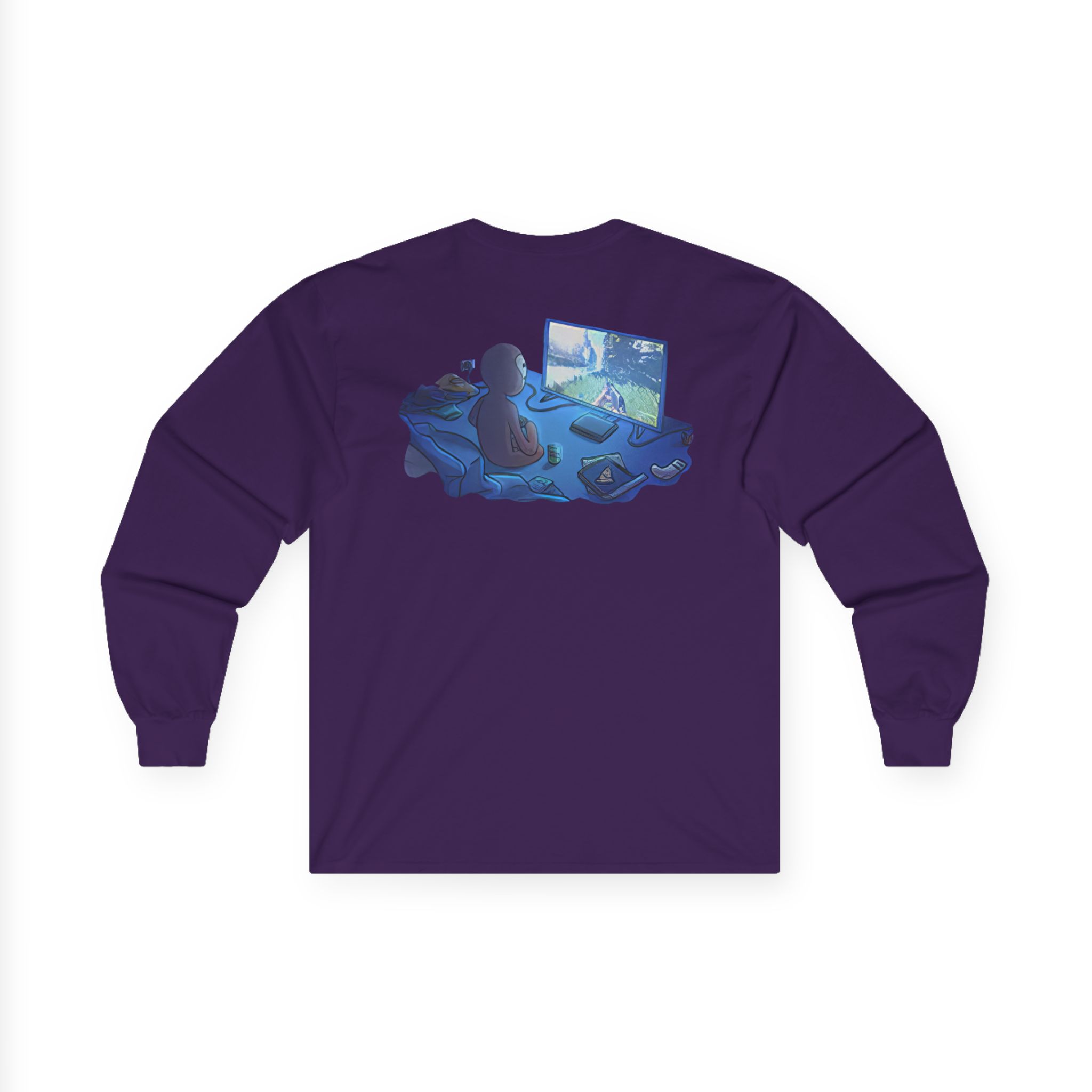 Spoonkid Rust Monke Unisex Ultra Cotton Long Sleeve Tee