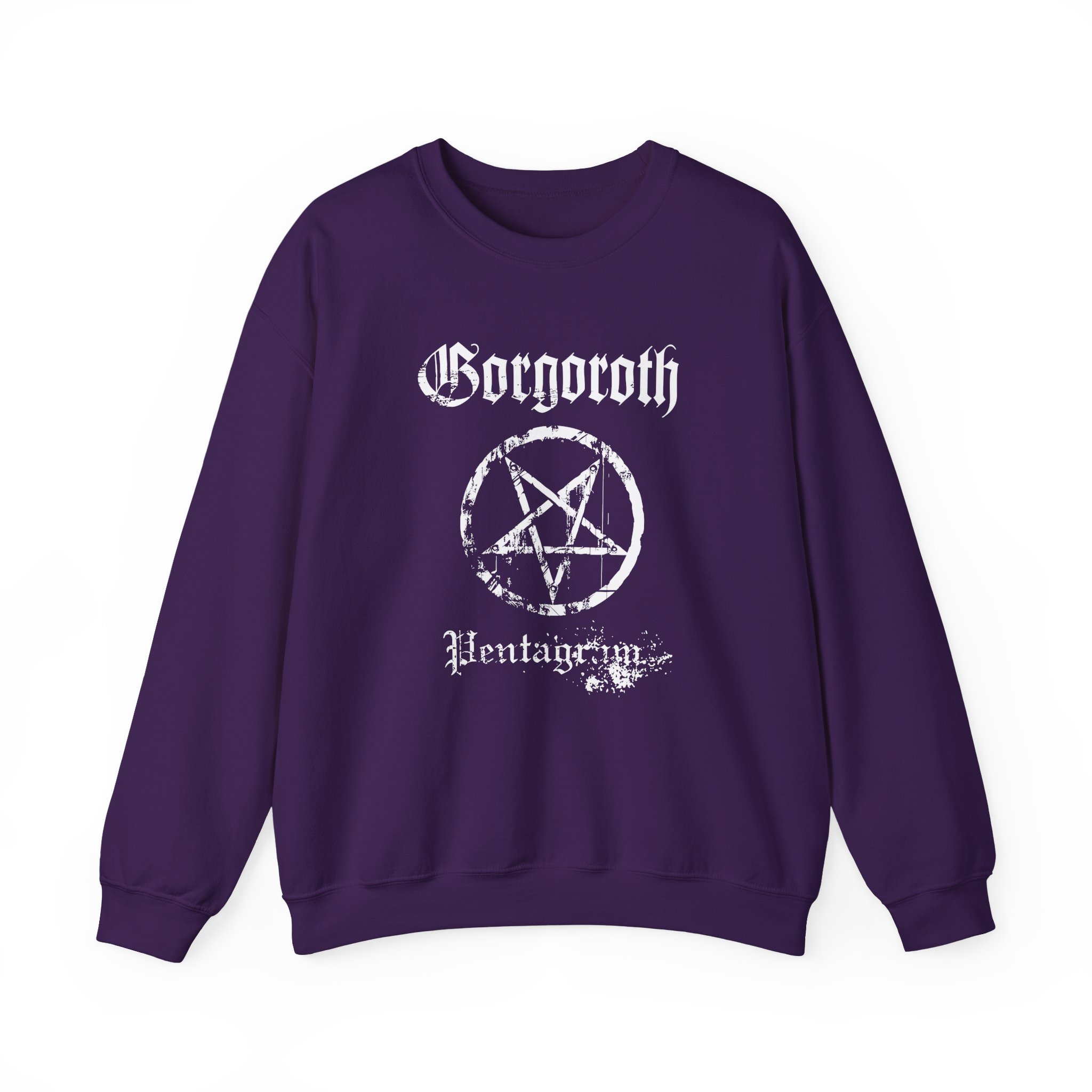 Gorgoroth Pentagram Unisex Heavy Blendâ„¢ Crewneck Sweatshirt