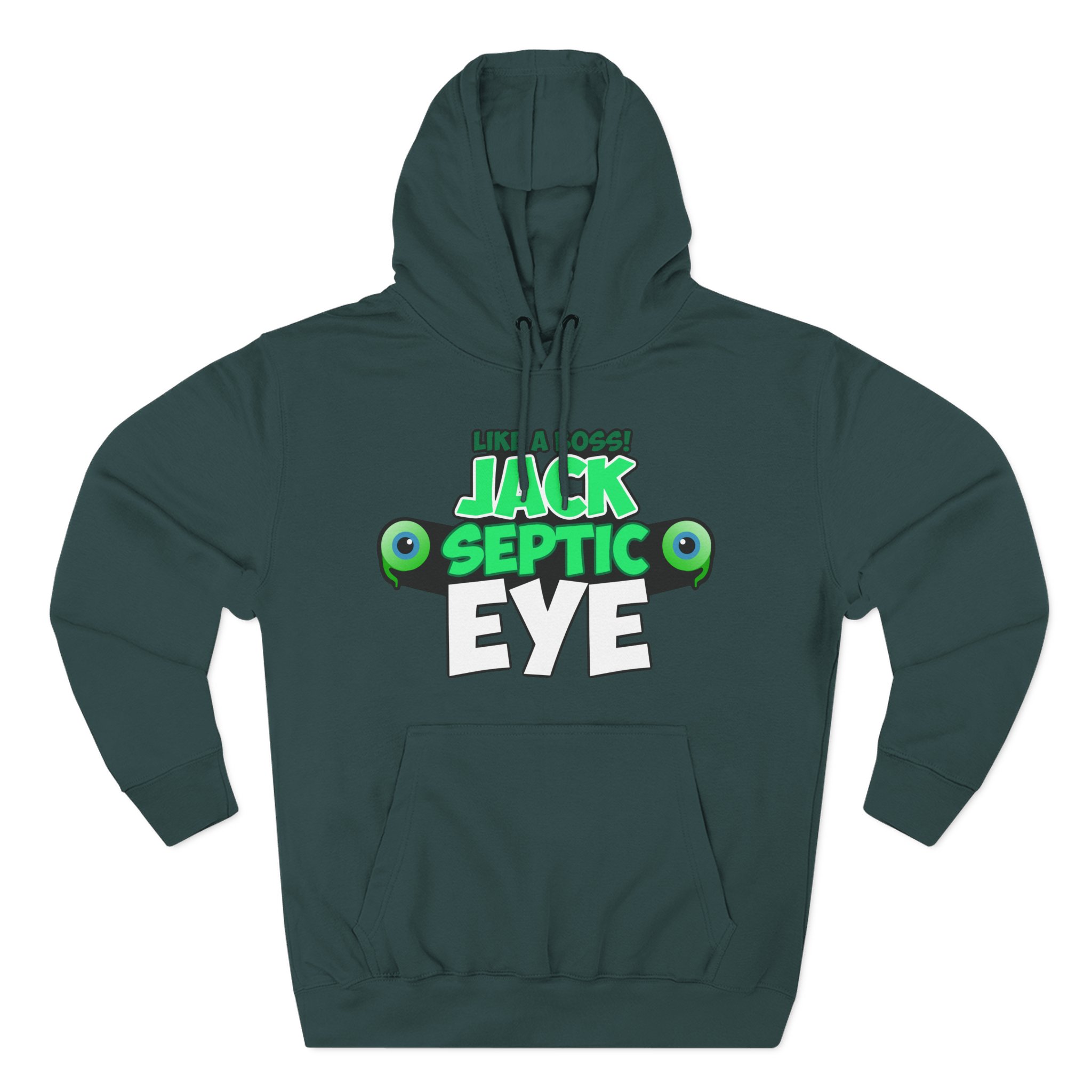 Like a Boss Jacksepticeye Three-Panel Fleece Hoodie
