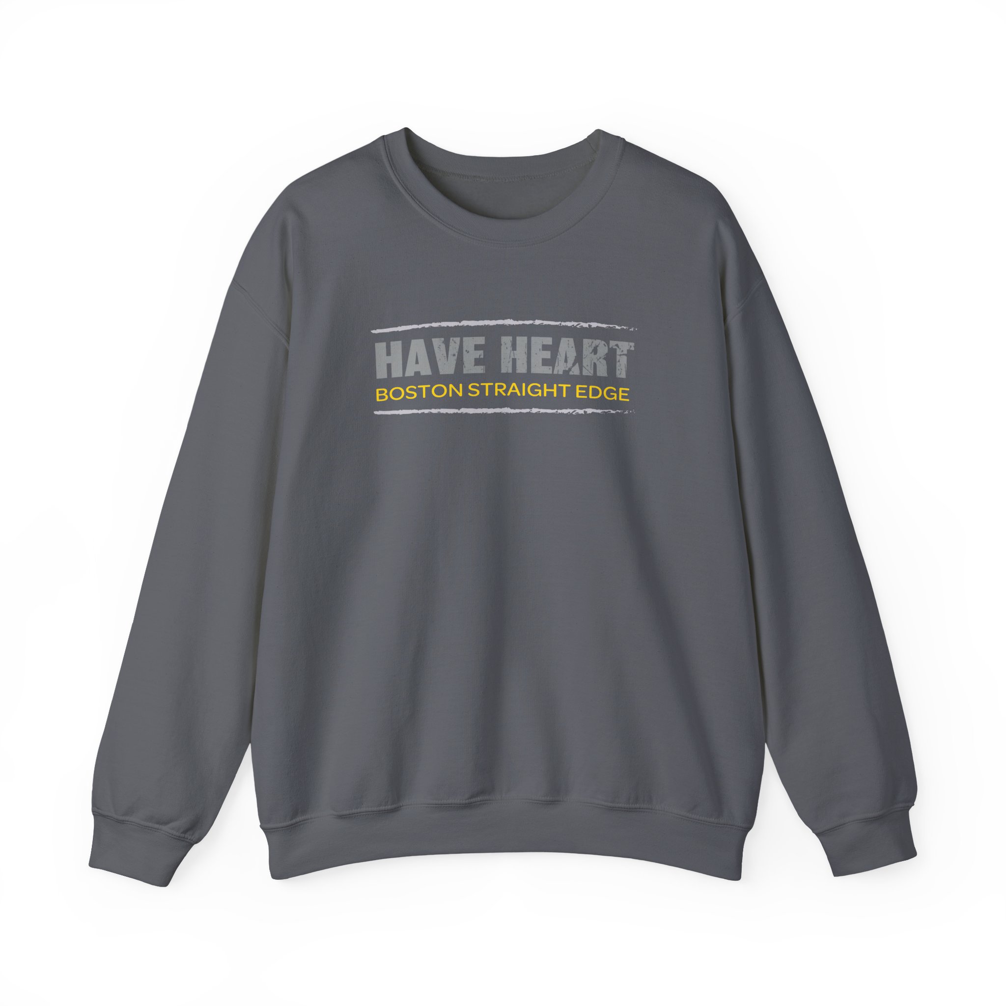 Have Heart Boston Straight Edge Unisex Heavy Blendâ„¢ Crewneck Sweatshirt