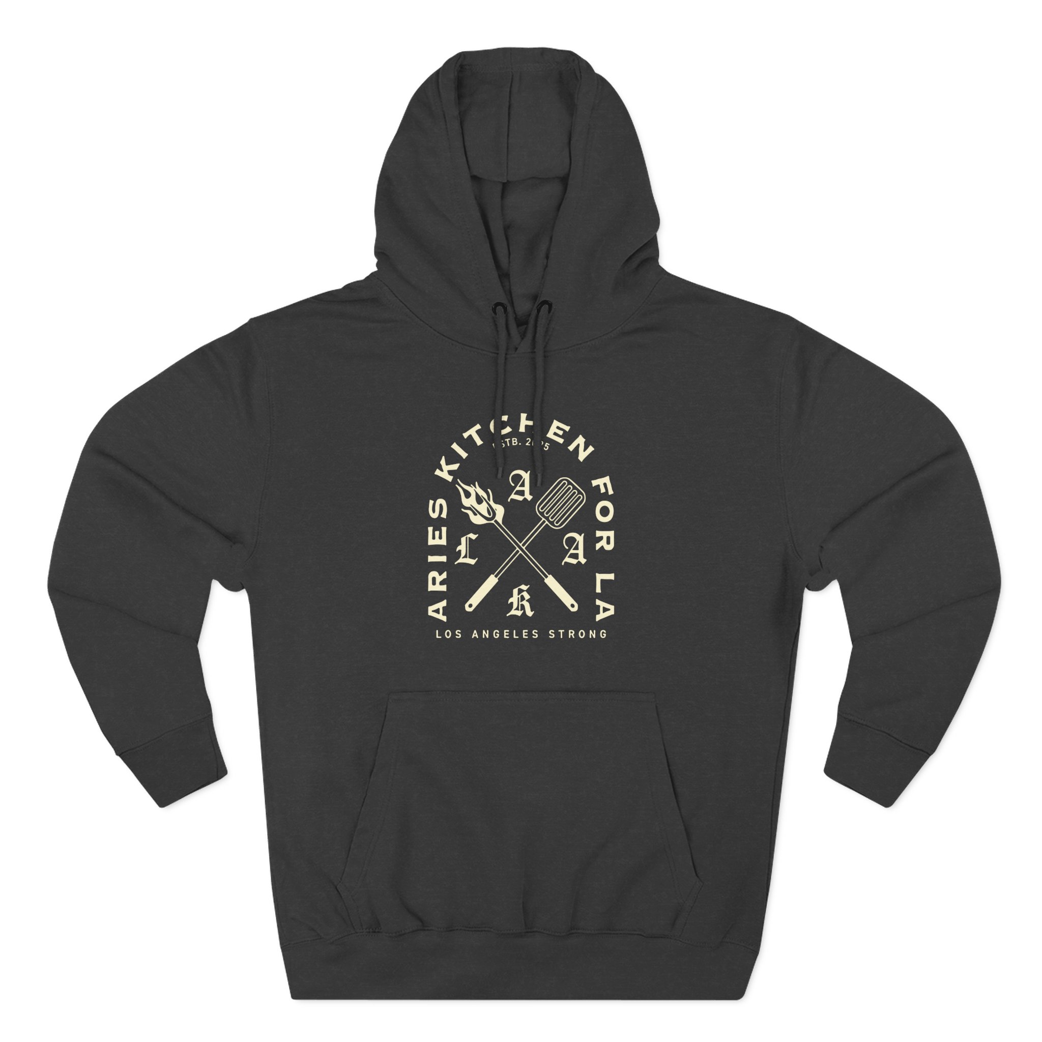 Julien Solomita Aries Kitchen for La Three-Panel Fleece Hoodie