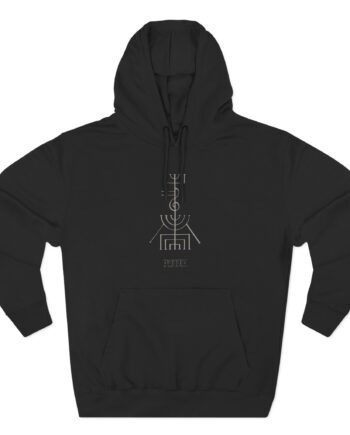 Heilung Futha Galdr Three-Panel Fleece Hoodie