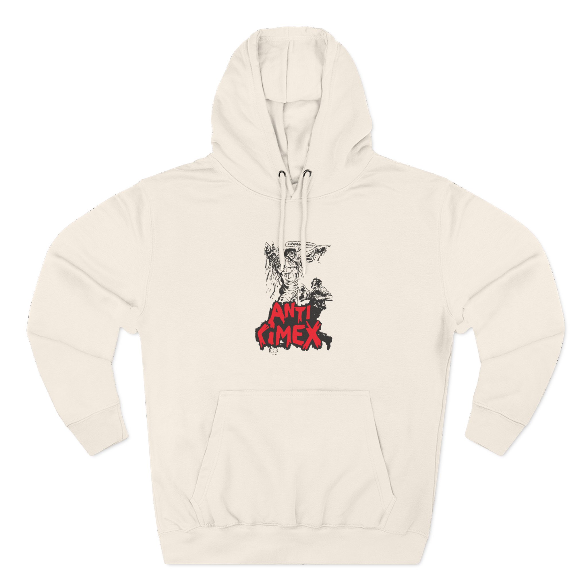 Anti Cimex Frankie Three-panel Fleece Hoodie