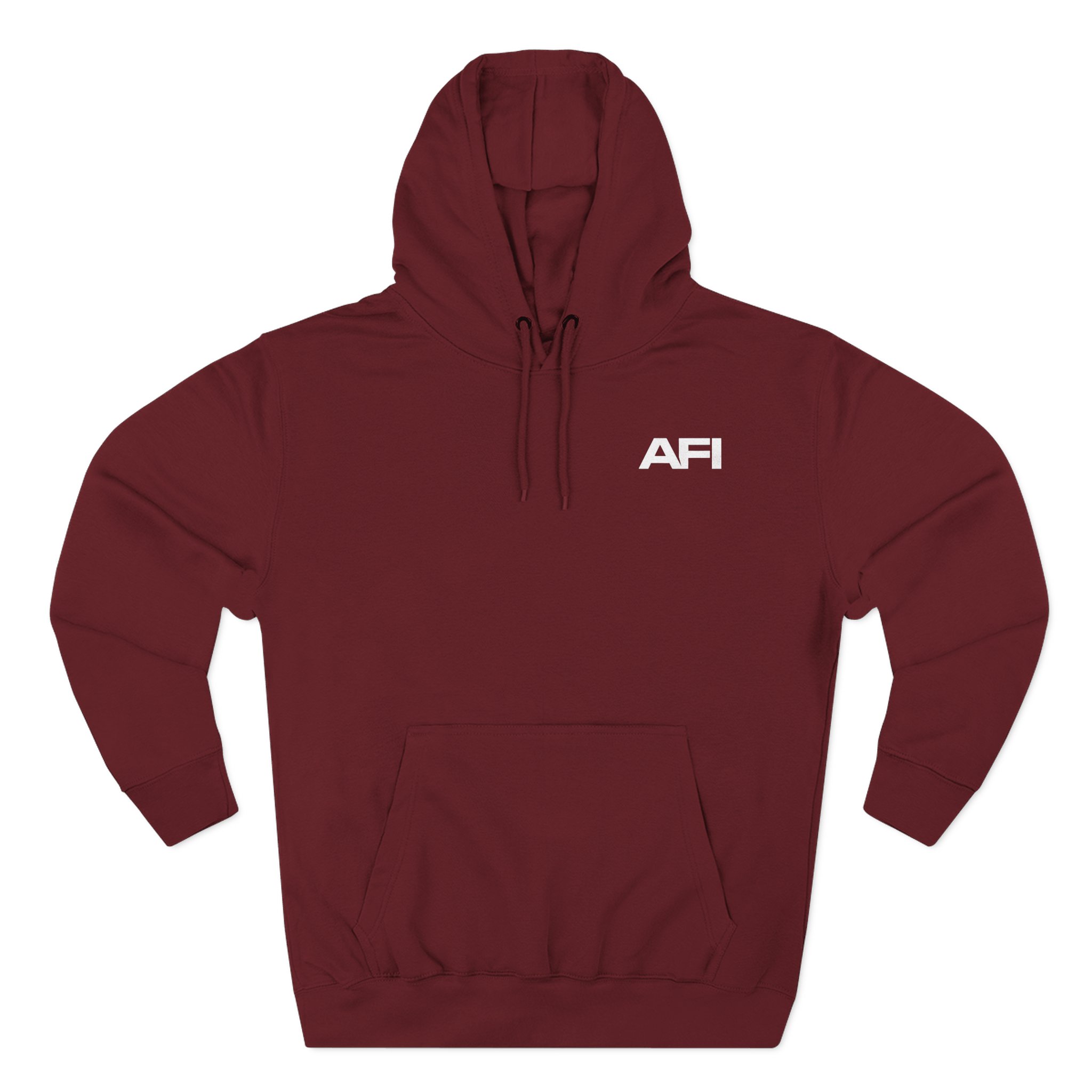 Afi Logo Three-Panel Fleece Hoodie