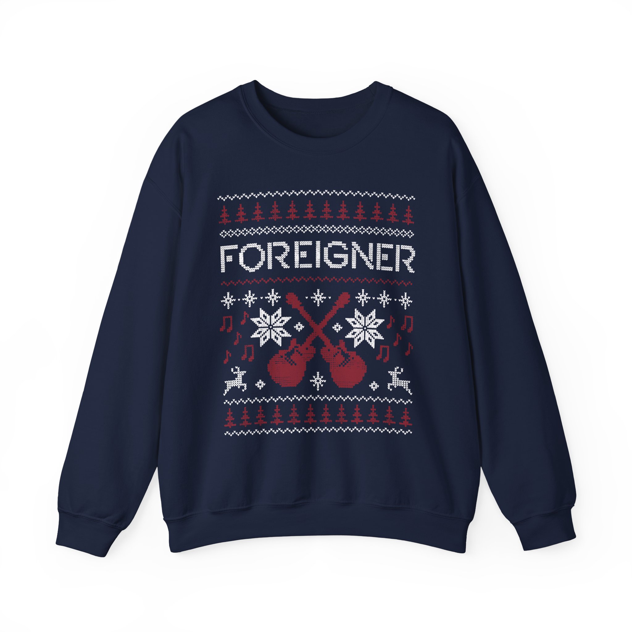 Foreigner Holiday Unisex Heavy Blendâ„¢ Crewneck Sweatshirt