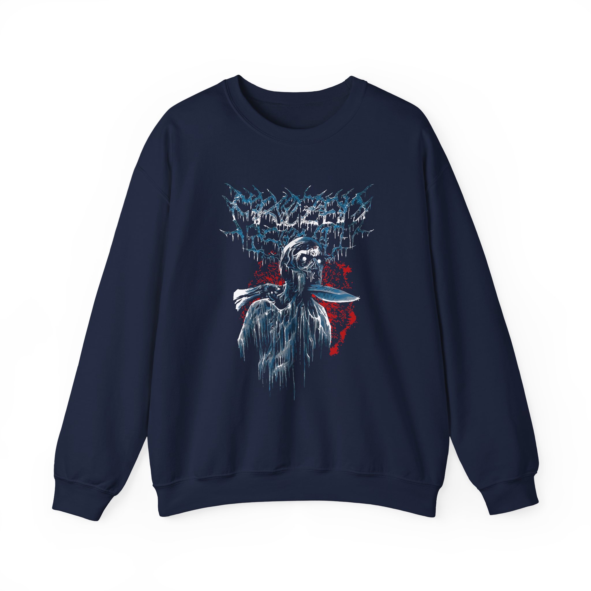 Frozen Soul Twist the Knife Unisex Heavy Blendâ„¢ Crewneck Sweatshirt