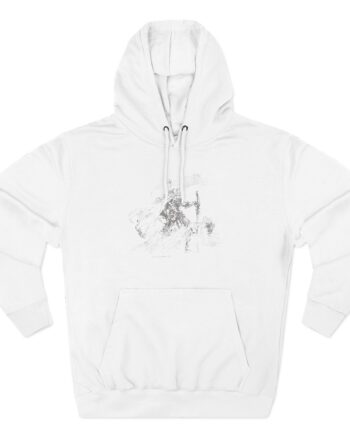 Esfand Three-Panel Fleece Hoodie