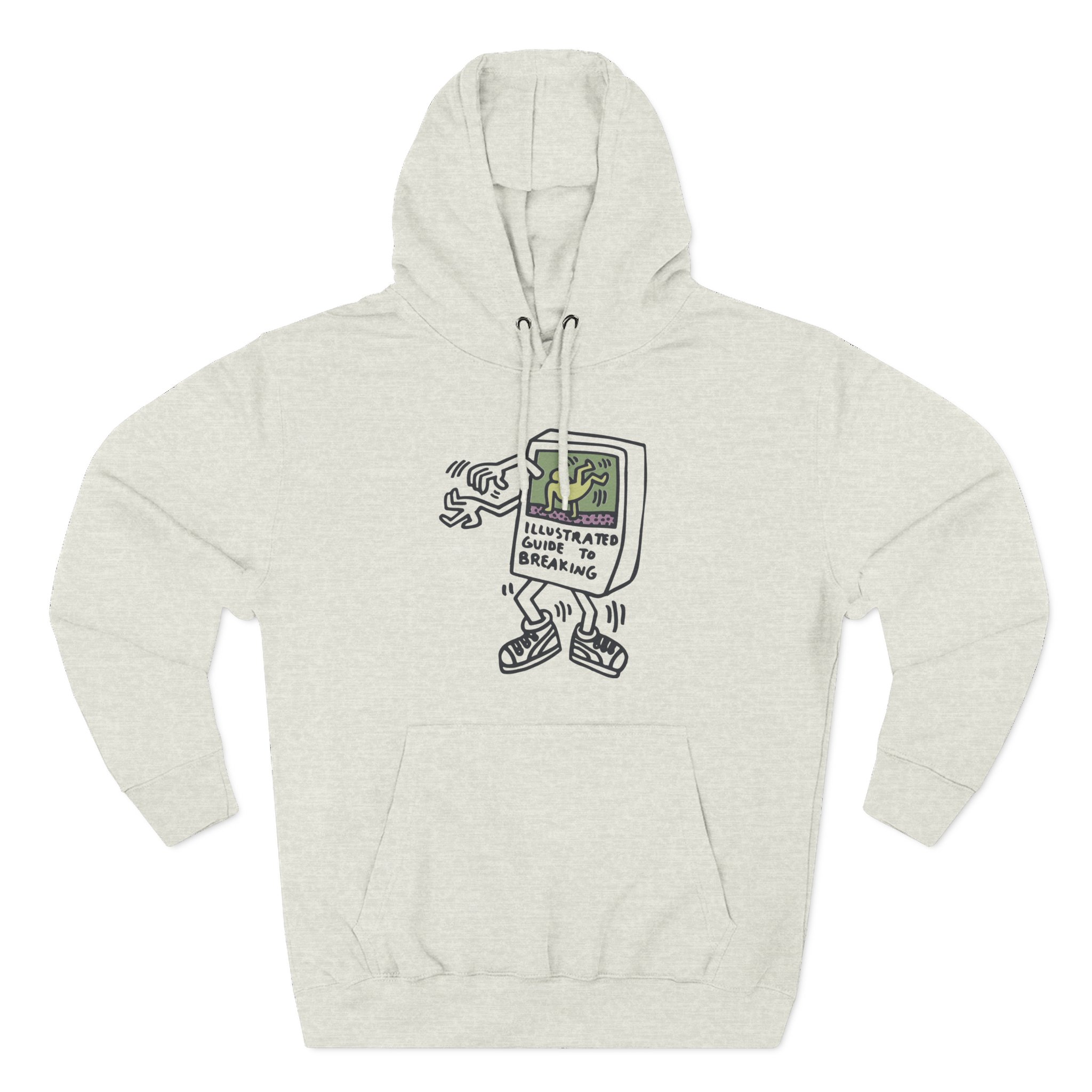 Slogoman Three-Panel Fleece Hoodie