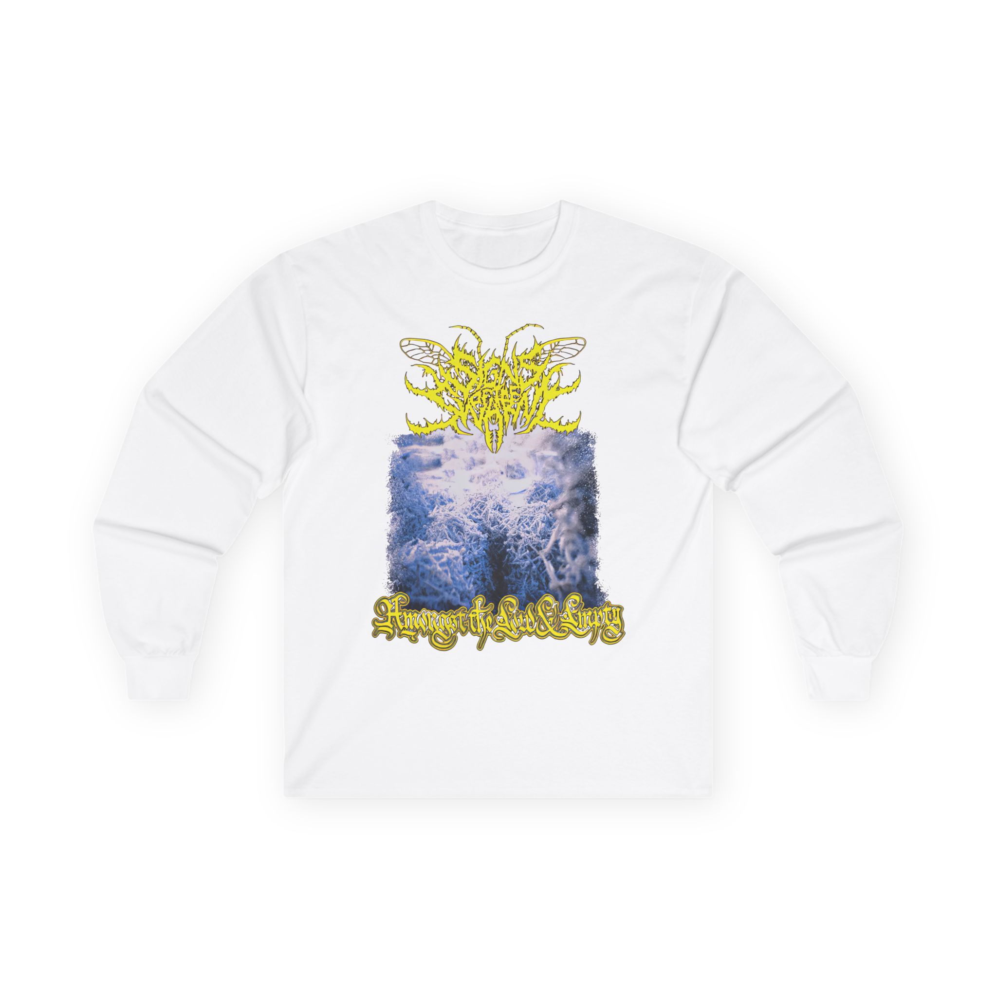 Signs of the Swarm "Amongst the Low & Empty Tie-dye Unisex Ultra Cotton Long Sleeve Tee