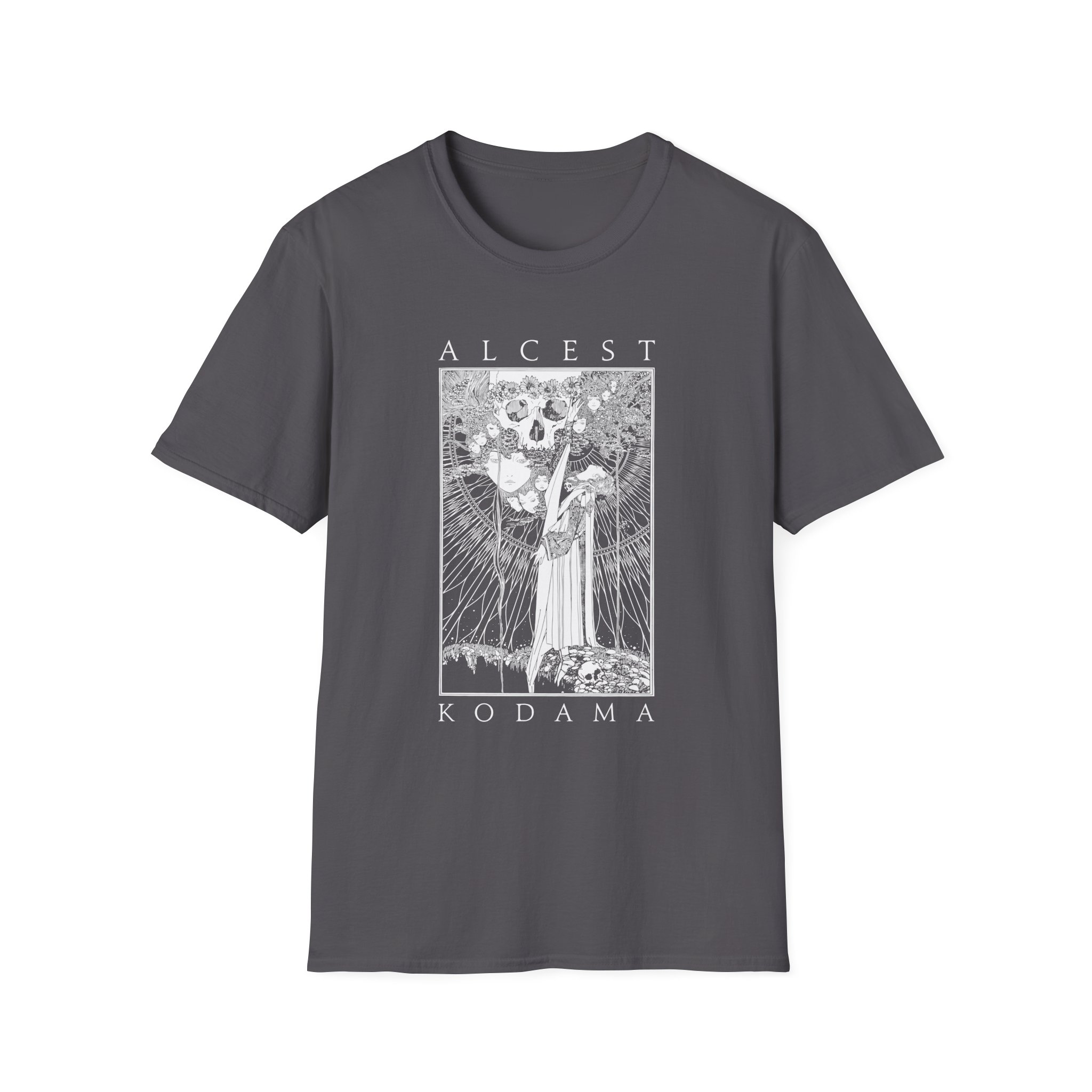 Alcest Kodama Faces Unisex Softstyle T-Shirt
