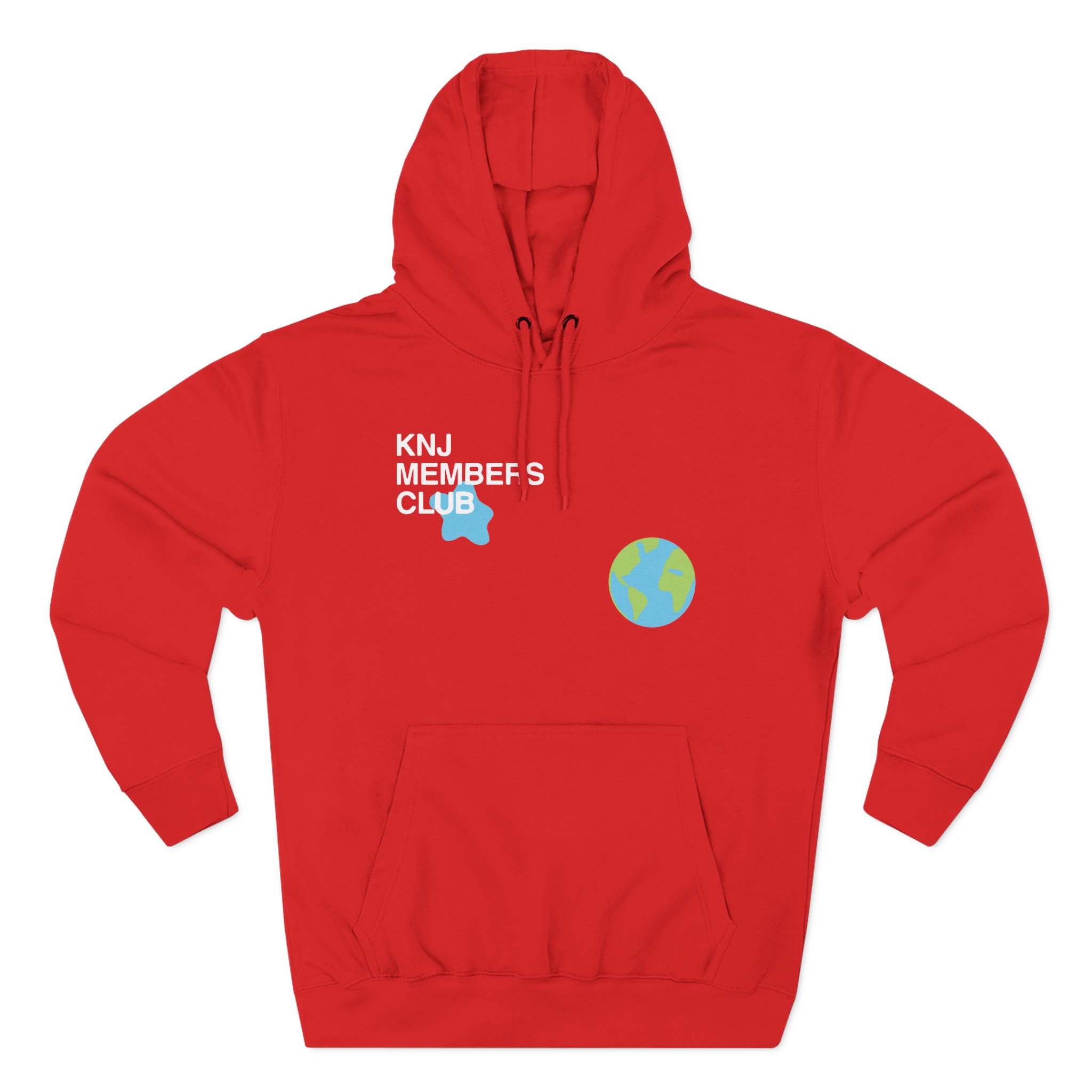 KNJ Members Club Three-Panel Fleece Hoodie