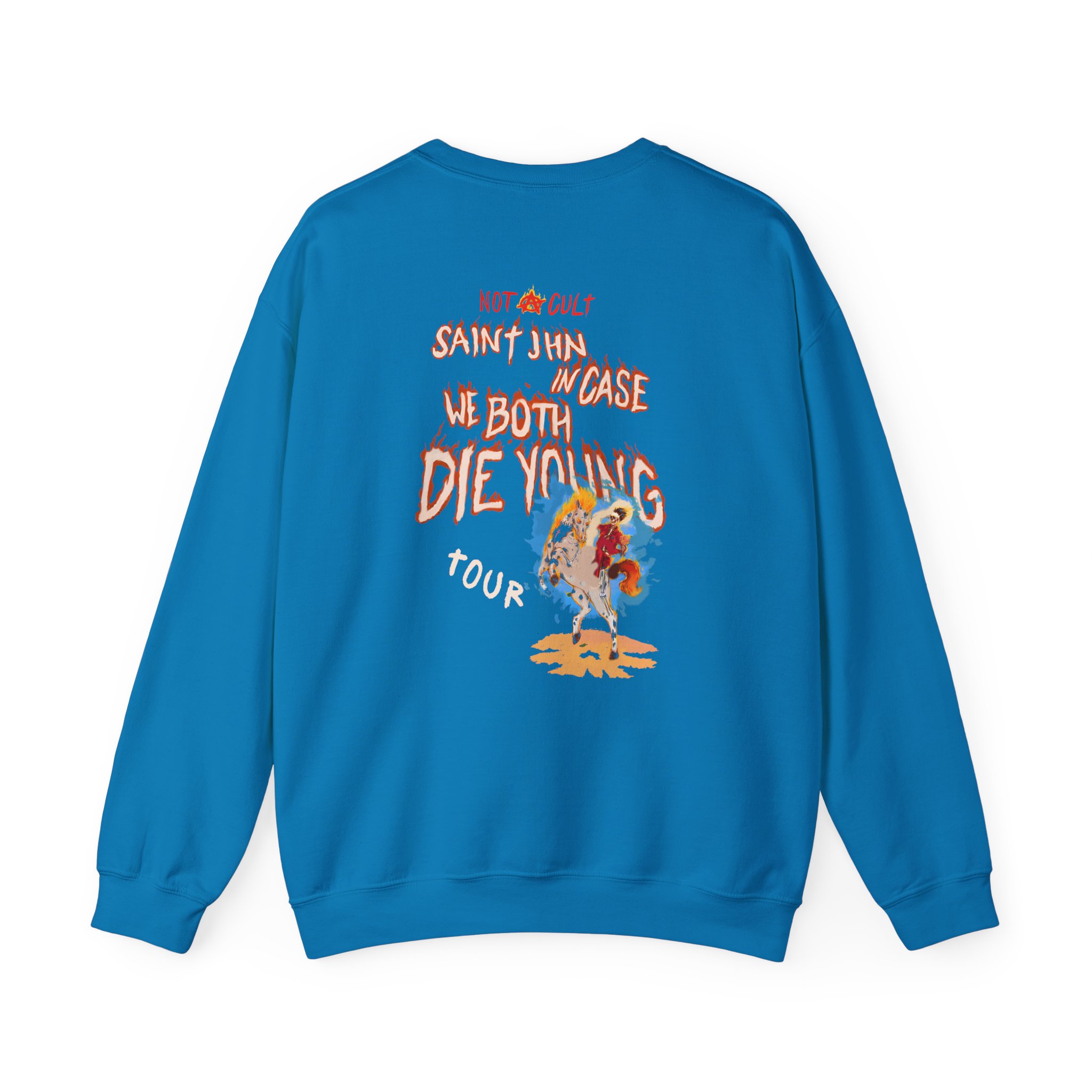 Saint Jhn Incase We Both Die Young World Tour Unisex Heavy Blendâ„¢ Crewneck Sweatshirt