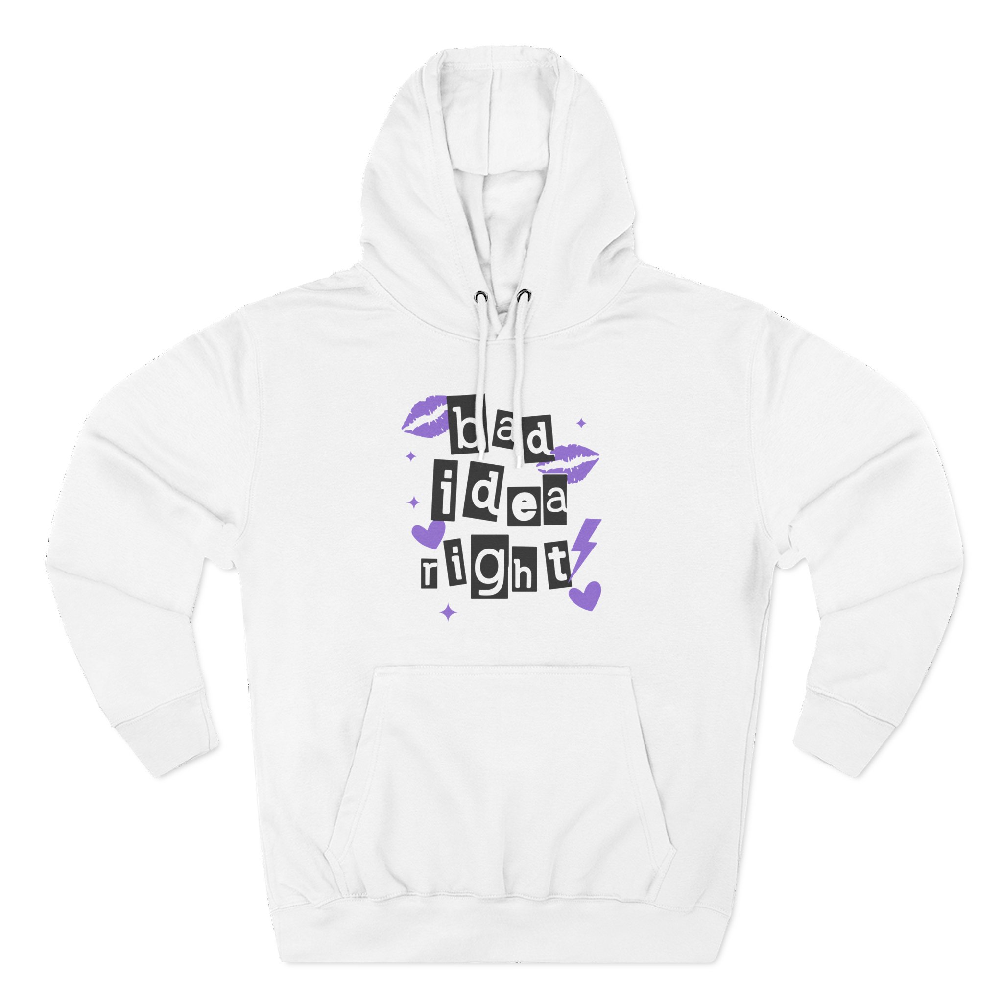 Bad Ideas Three-Panel Fleece Hoodie