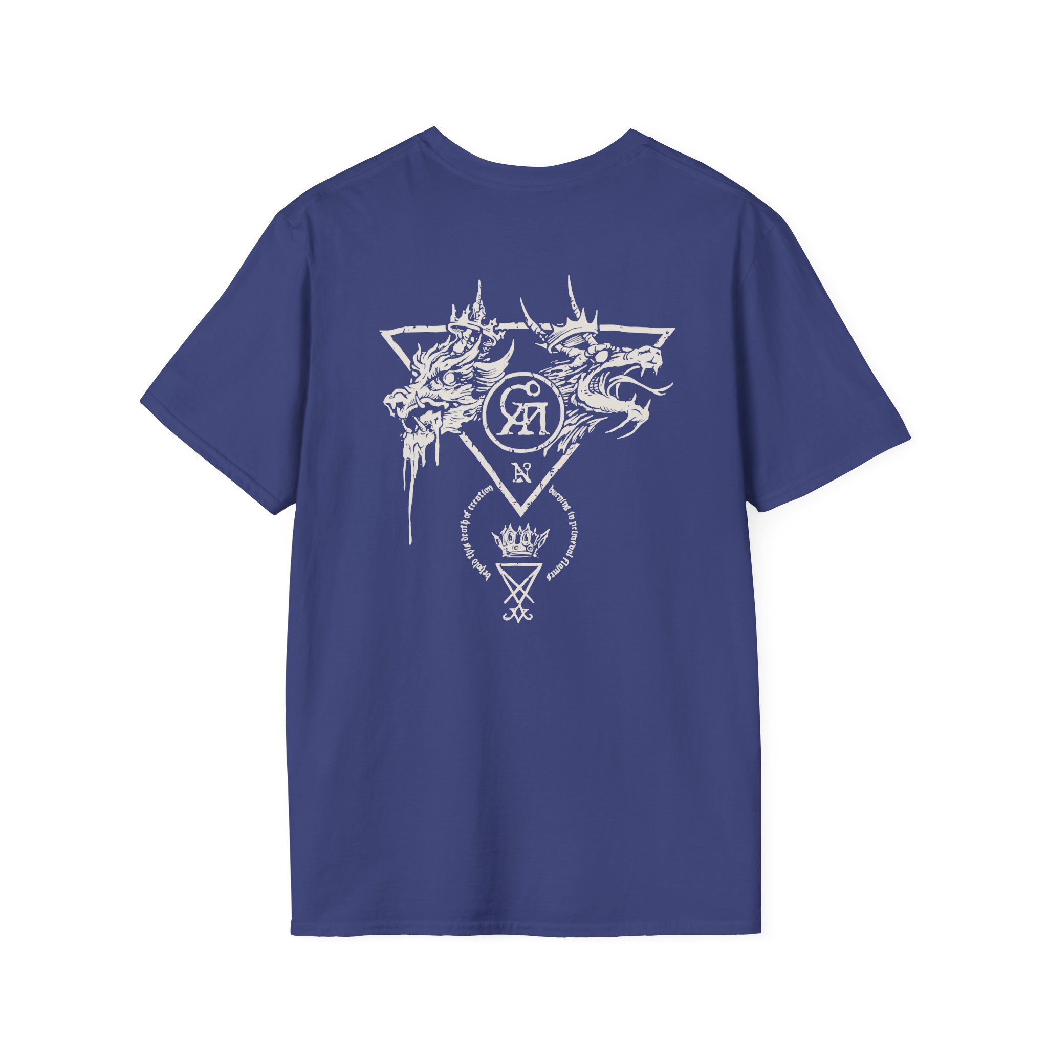 Goatwhore sigil Unisex Softstyle T-Shirt