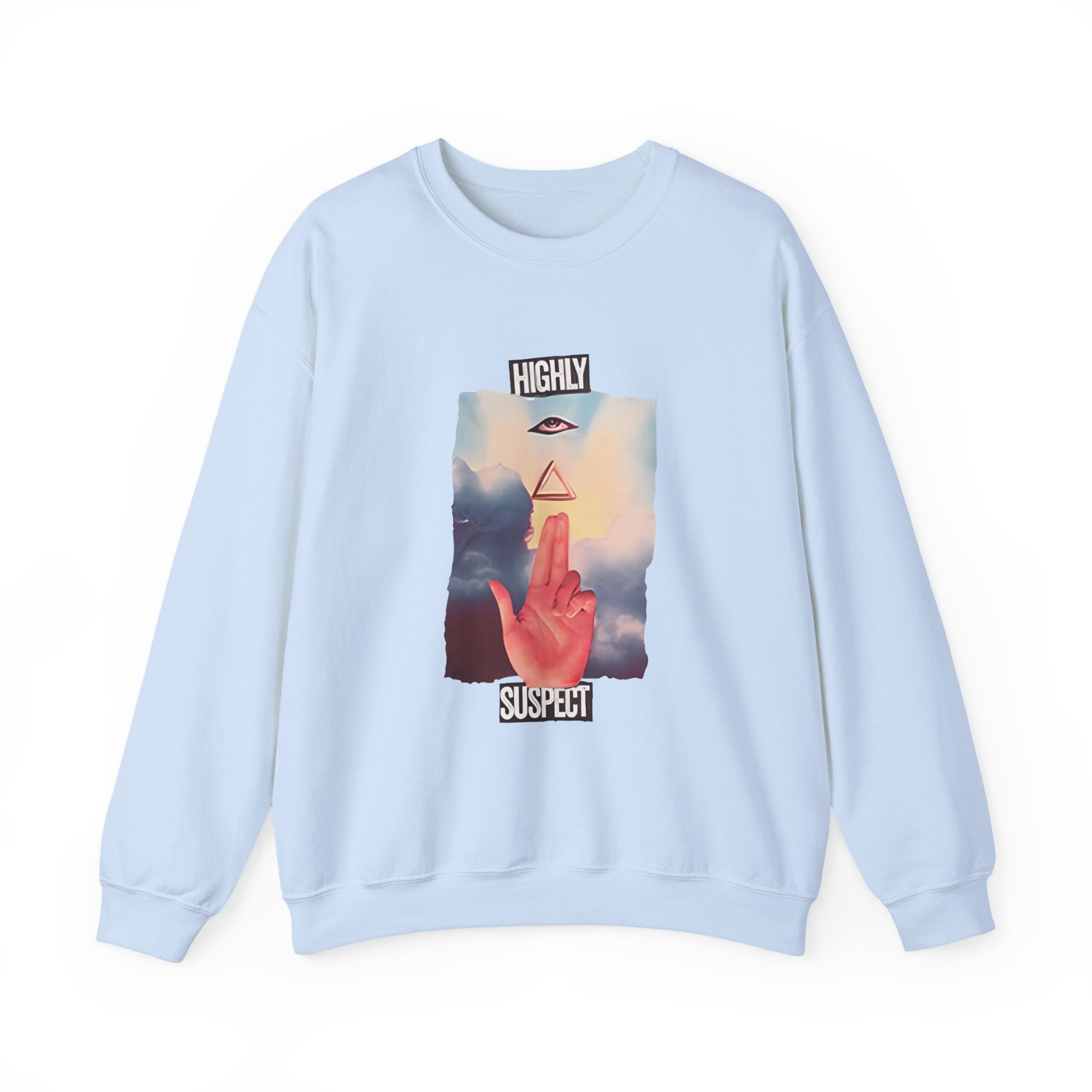 Highly Suspect Cover Unisex Heavy Blend Crewneck Sweatshirt