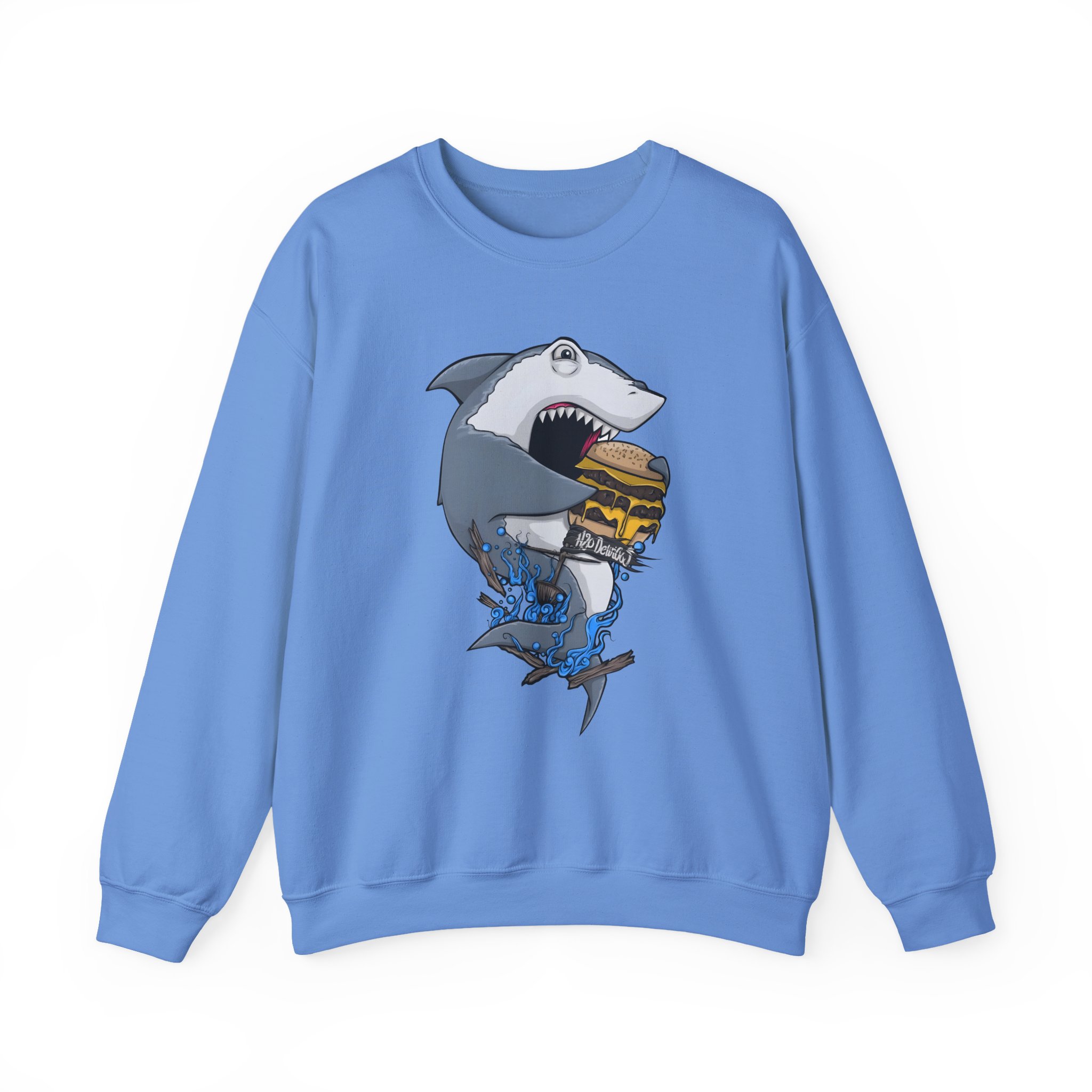 H2odelirious Hungry Shark Unisex Heavy Blendâ„¢ Crewneck Sweatshirt