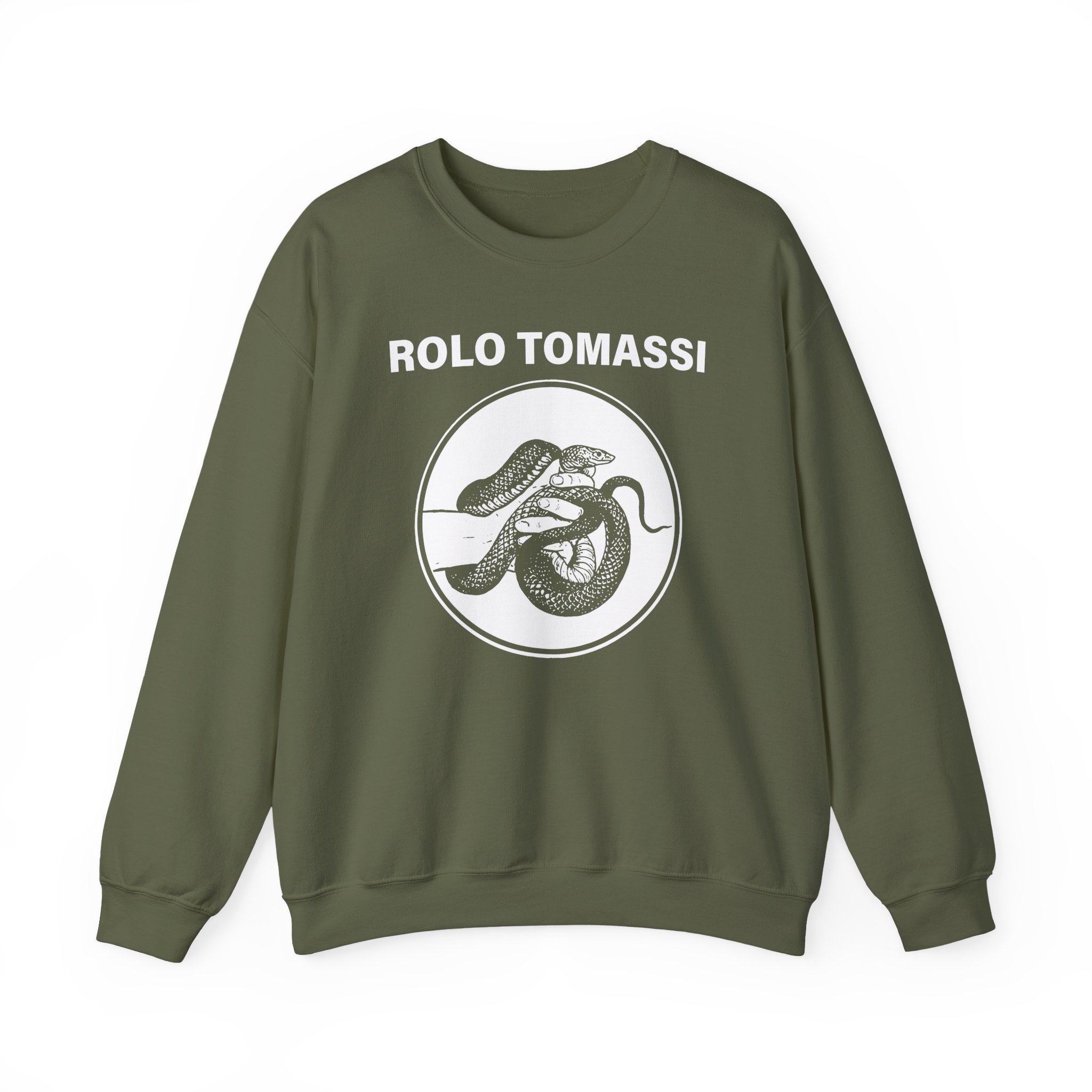 Rolo Tomassi Snake Fist Unisex Heavy Blend Crewneck Sweatshirt