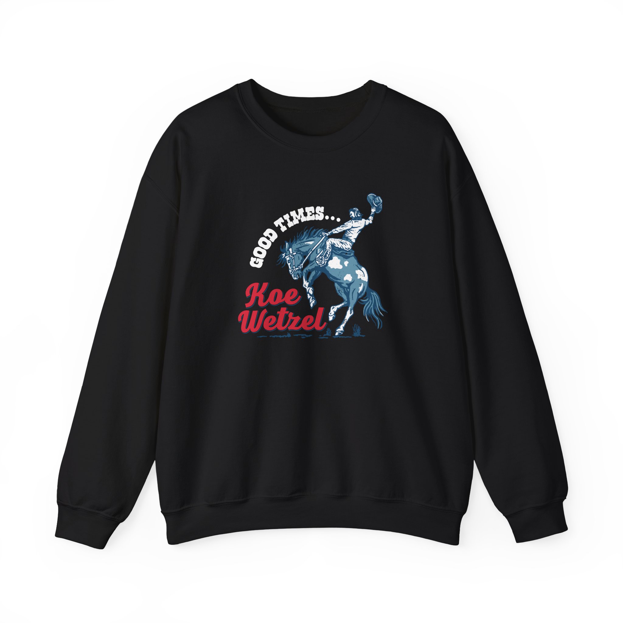 Koe Wetzel Good Times Bronco Unisex Heavy Blendâ„¢ Crewneck Sweatshirt
