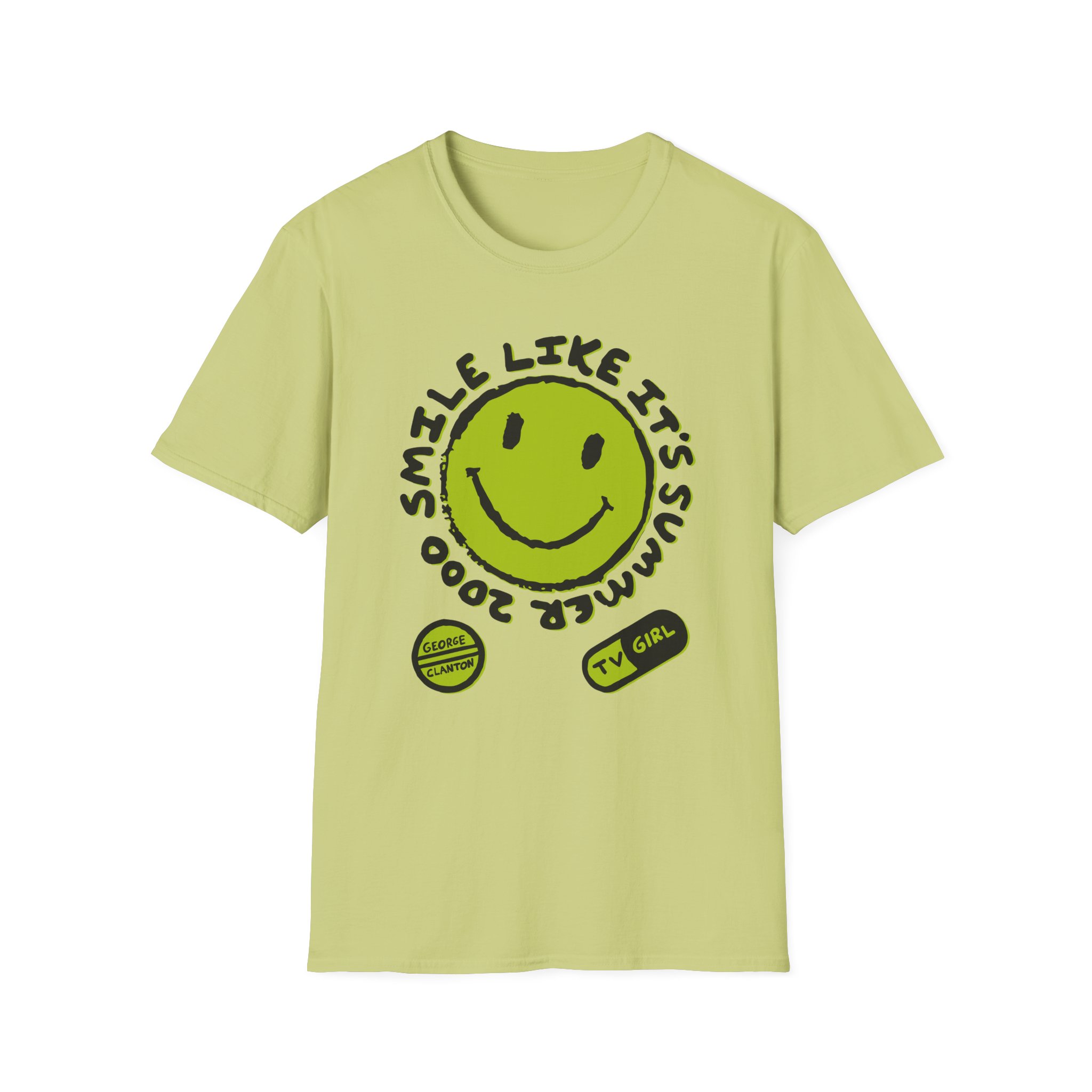 Tv Girl Smile Like It's Summer 2000 Unisex Softstyle T-Shirt