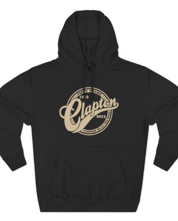 Eric Clapton 50 Years Three-Panel Fleece Hoodie